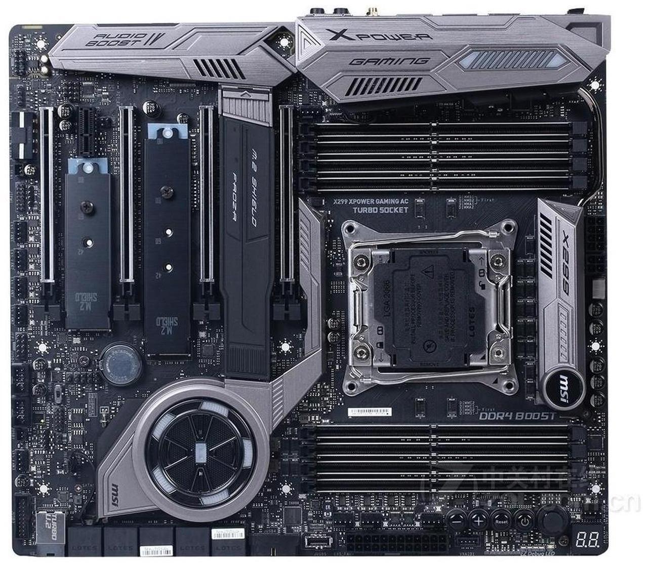 Main image of MSI X299 XPOWER GAMING AC Intel X299 LGA 2066 DDR4 128GB E-ATX Motherboard