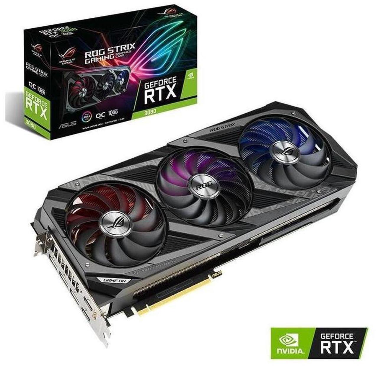 Main image of ASUS ROG STRIX-RTX3080-O10G-GAMING Video Card GeForce RTX 3080