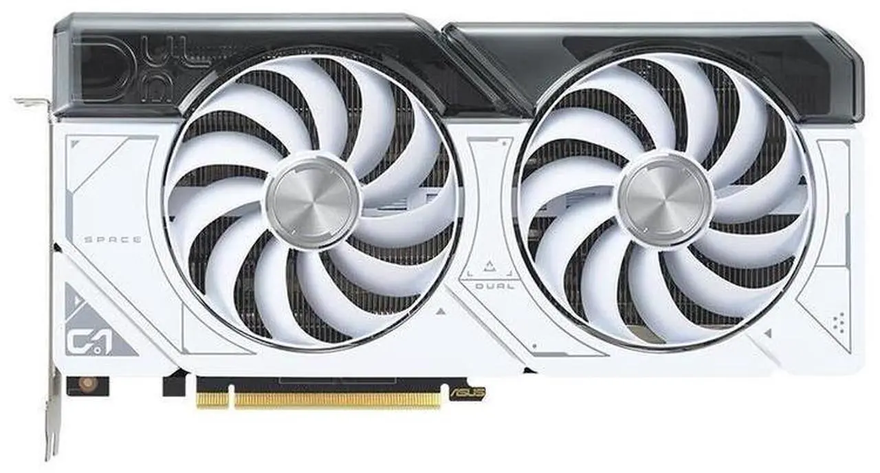 Main image of ASUS DUAL RTX4070-O12G-WHITE Video Card GeForce RTX 4070