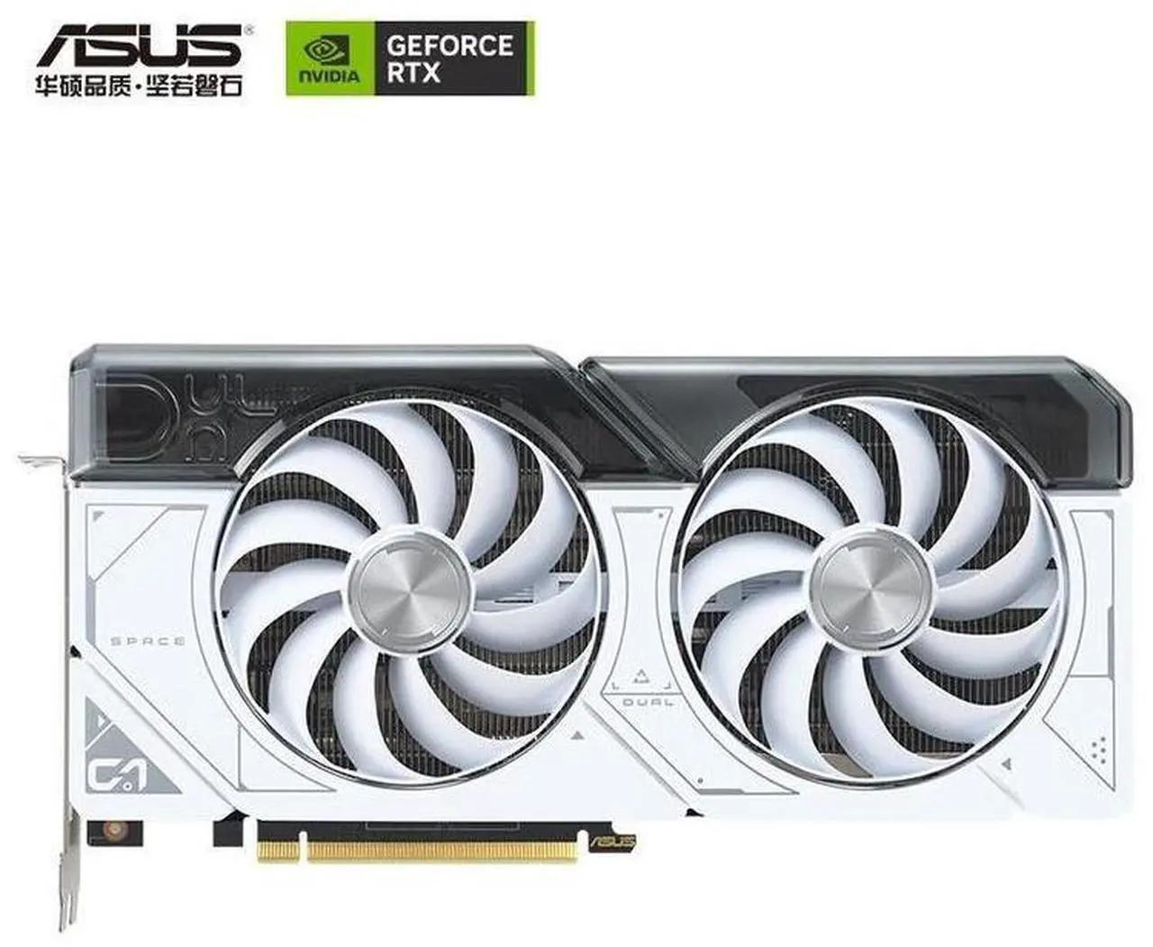 Alt view image 3 of 4 - ASUS DUAL RTX4070-O12G-WHITE Video Card GeForce RTX 4070