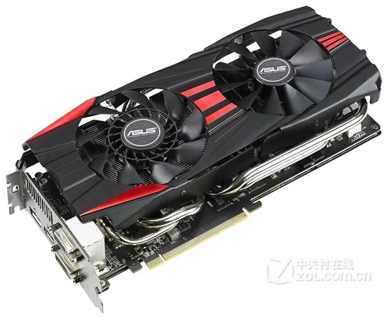 Alt view image 2 of 3 - ASUS Radeon R9 390-DC2-8GD5 Video Card Radeon R9 390