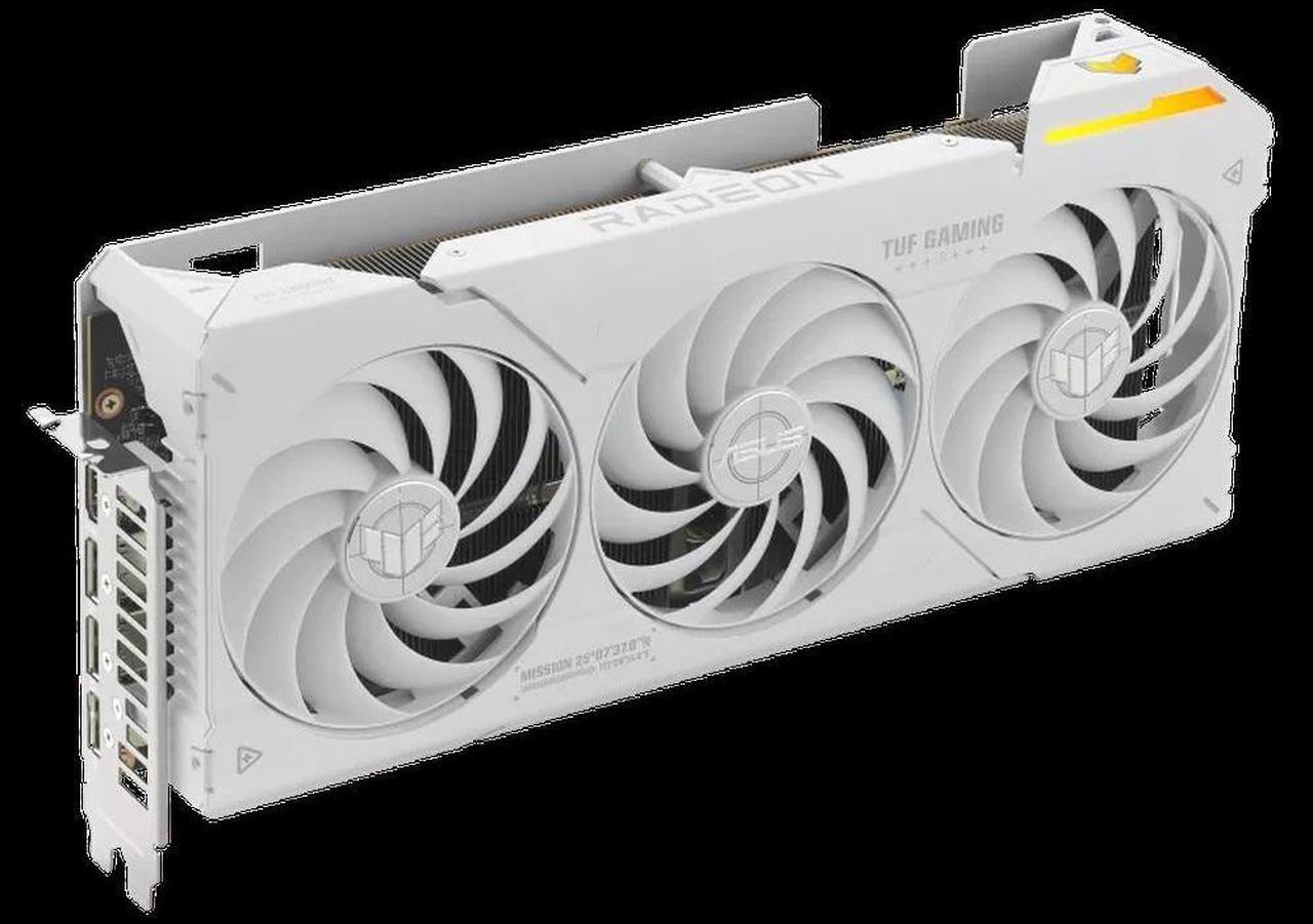 Alt view image 3 of 4 - ASUS TUF Gaming RX 7800 XT White OC 16GB Video Card Radeon RX 7800 XT