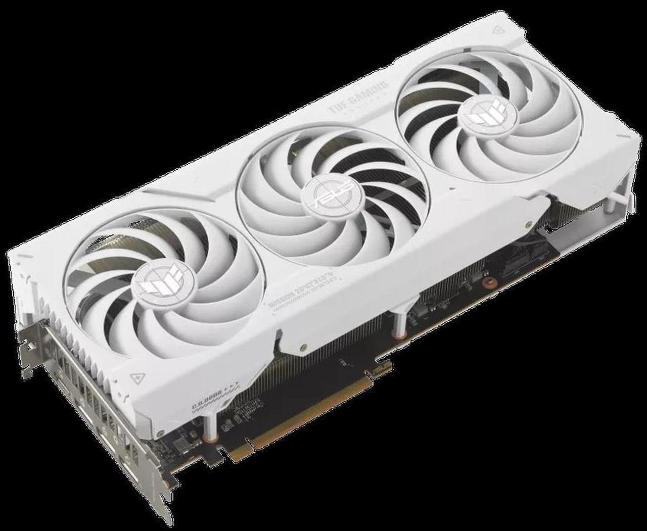 Alt view image 2 of 4 - ASUS TUF Gaming RX 7800 XT White OC 16GB Video Card Radeon RX 7800 XT