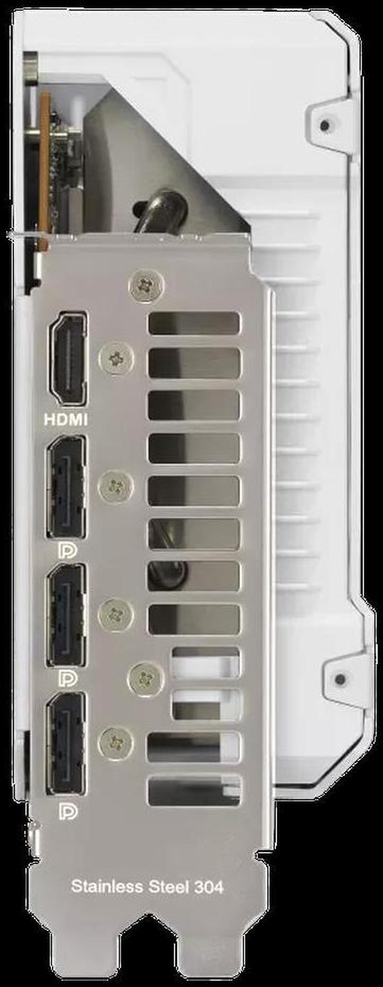 Alt view image 4 of 4 - ASUS TUF Gaming RX 7800 XT White OC 16GB Video Card Radeon RX 7800 XT