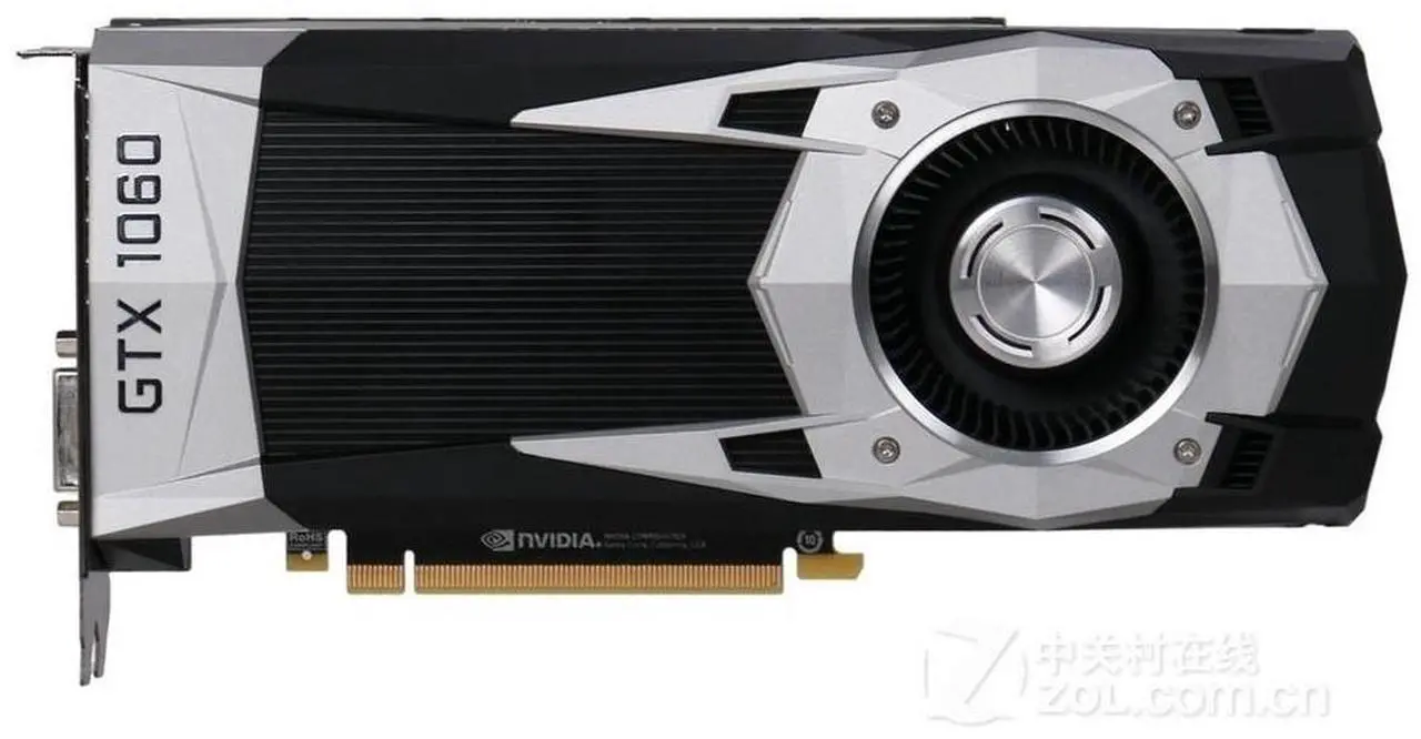 Main image of ASUS GeForce GTX 1060 Founders Edition Video Card GeForce GTX 1060