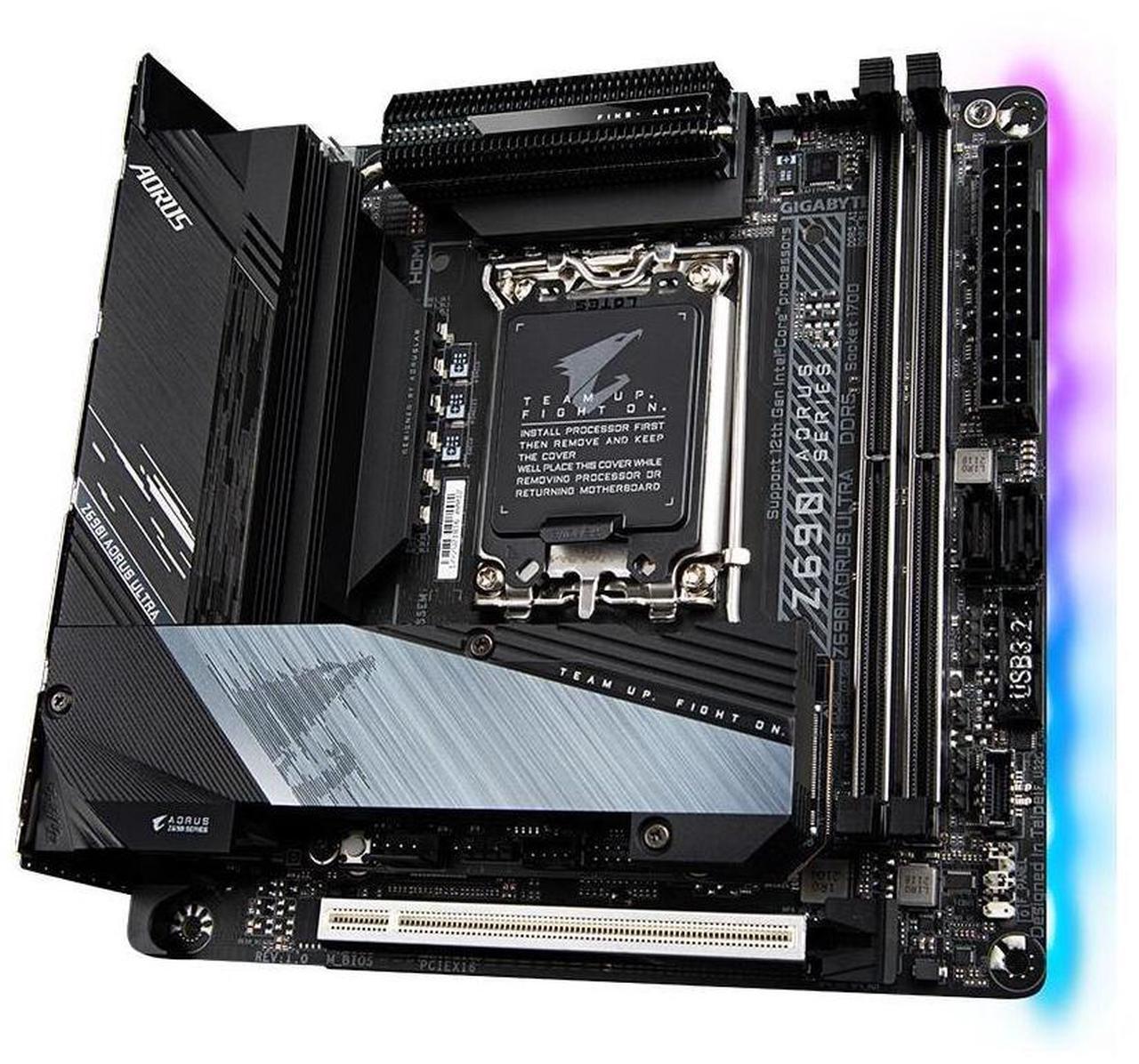 Alt view image 3 of 4 - GIGABYTE Z690I ULTRA LGA 1700 Intel Z690 DDR5 96GB Mini-ITX