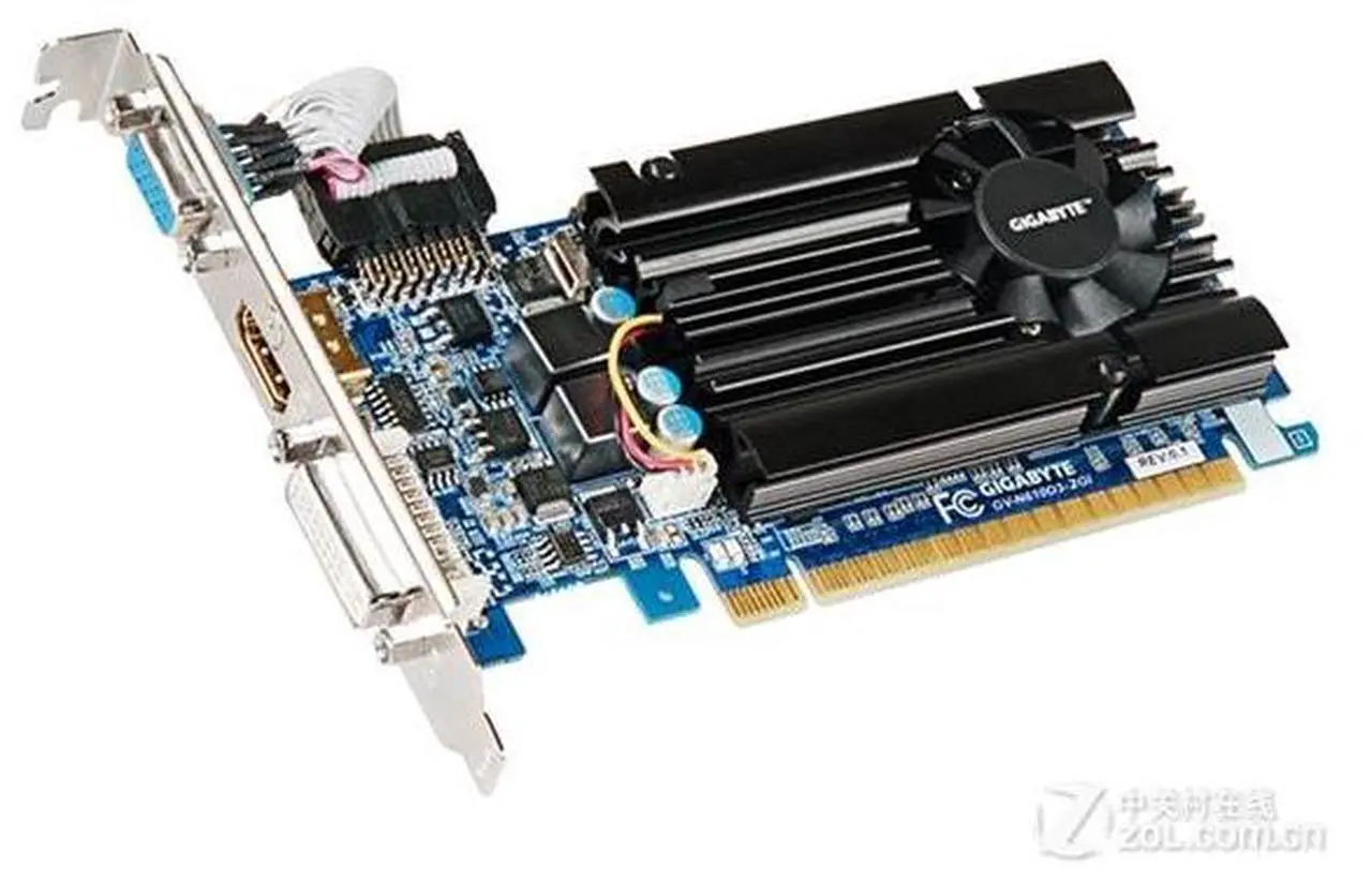 Main image of GIGABYTE GV-N610D3-2GL 2GB DDR3 PCI Express 2.0 16X 64bit Video Card