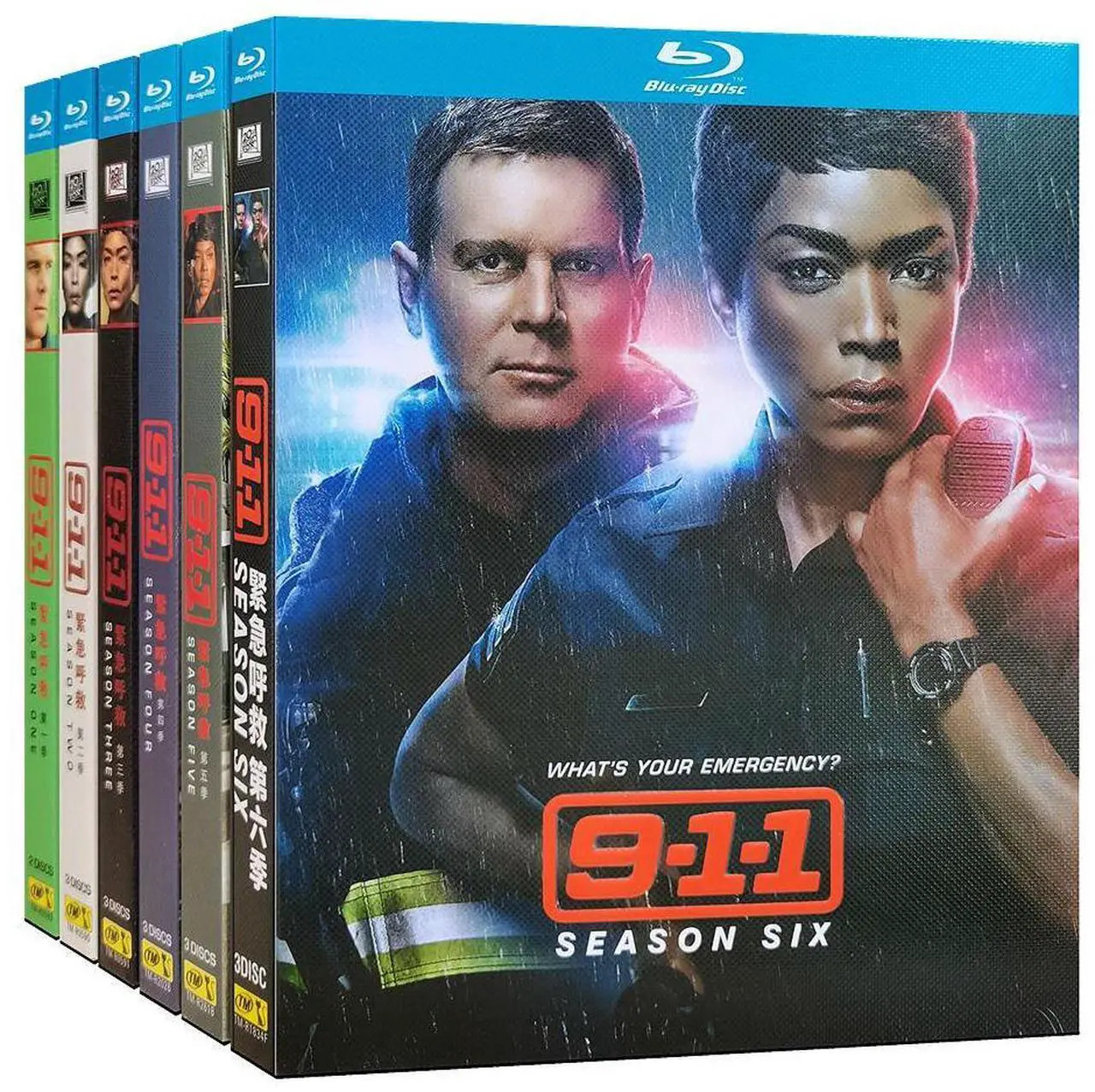 Main image of International version Blu-ray 9-1-1 Season 1-6(2022) English subtitles