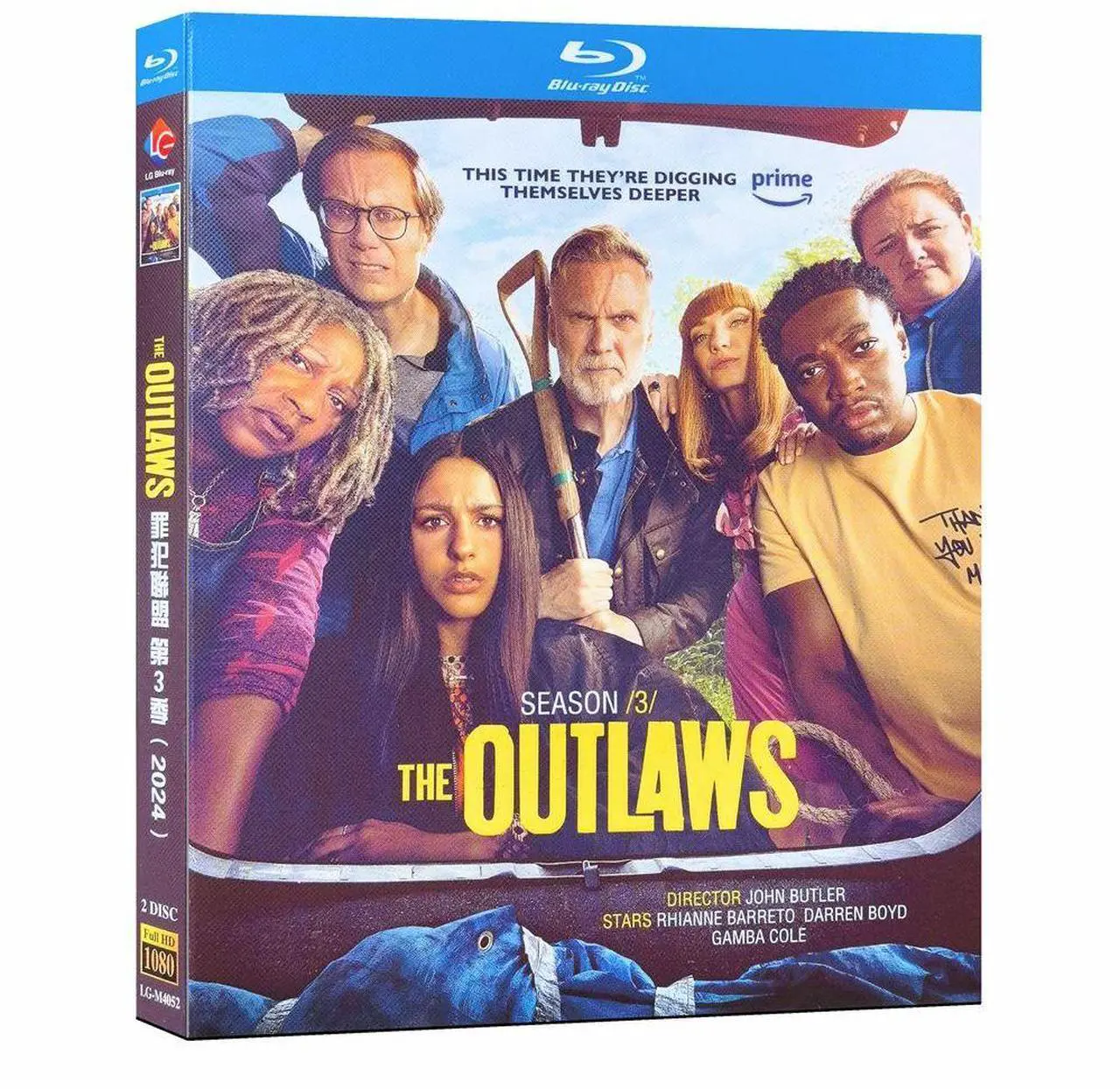Main image of International version Blu-ray The Outlaws Season 3(2024) English subtitles