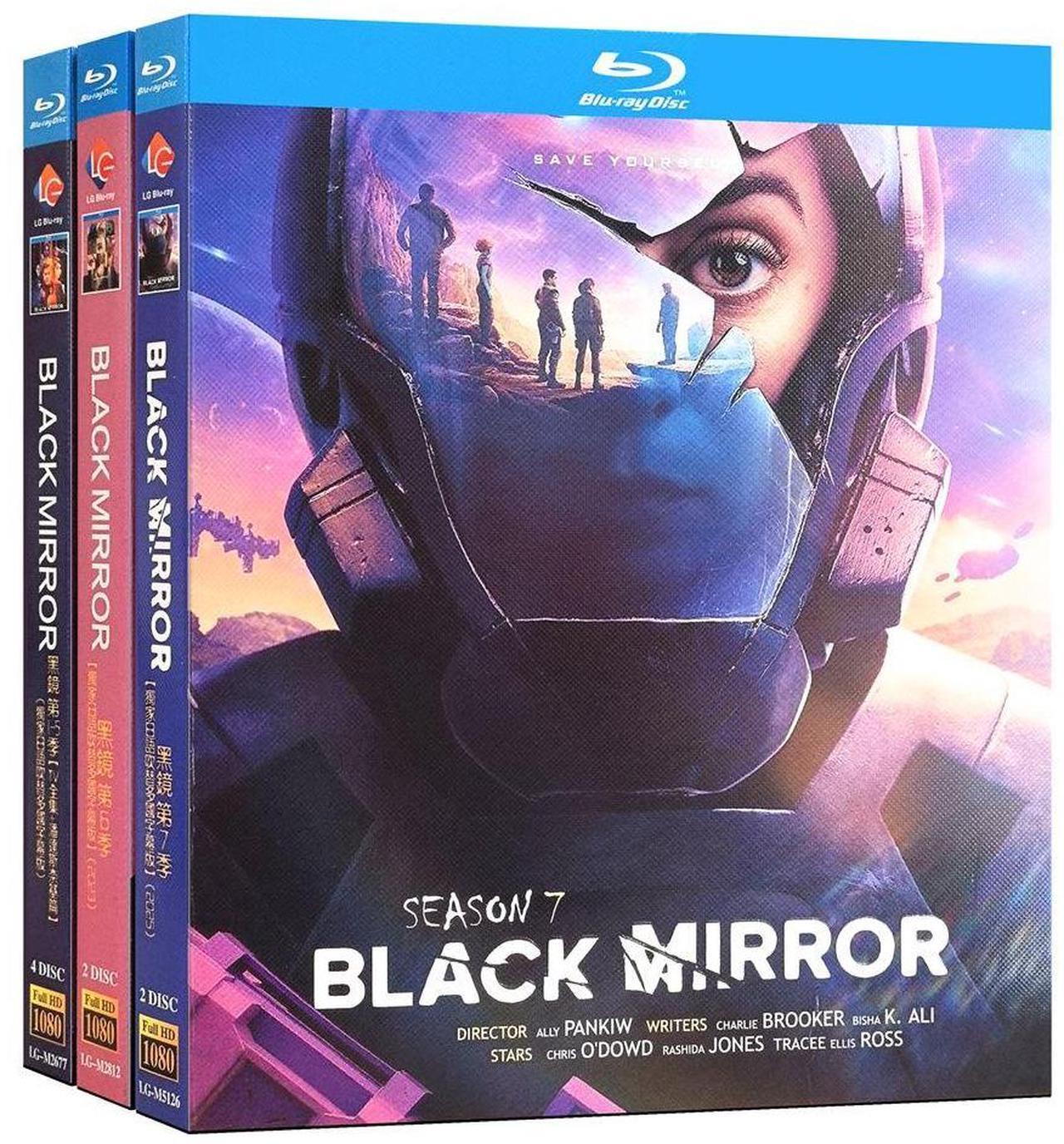 Main image of International version Blu-ray Black Mirror Season 1-7(2025) English subtitles