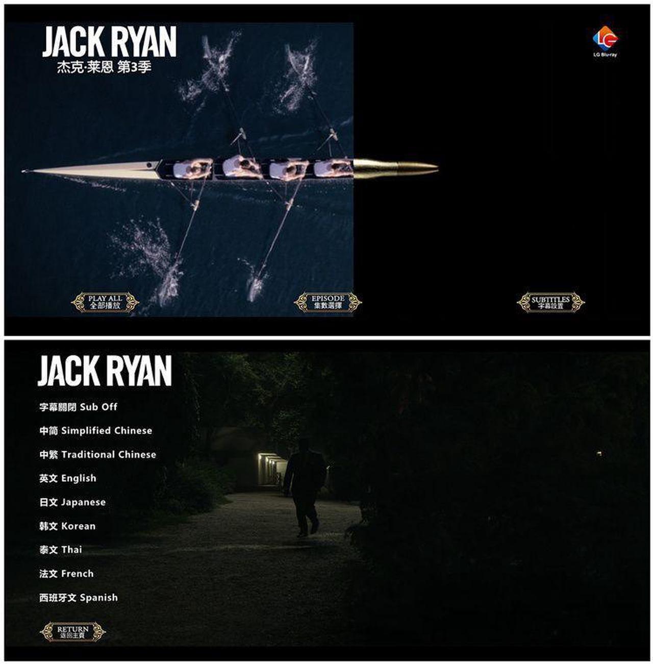 Alt view image 3 of 3 - International version Blu-ray Jack Ryan Season 3(2022) English subtitles