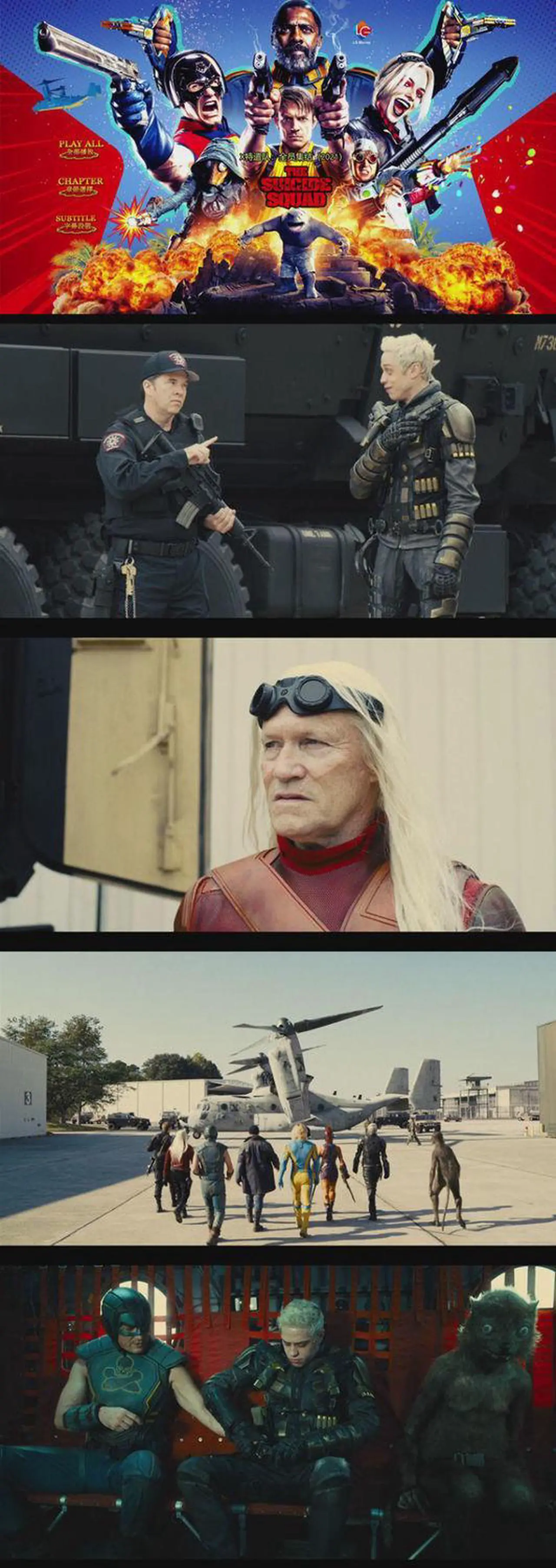 Alt view image 3 of 3 - International version Blu-ray The Suicide Squad(2021) English subtitles