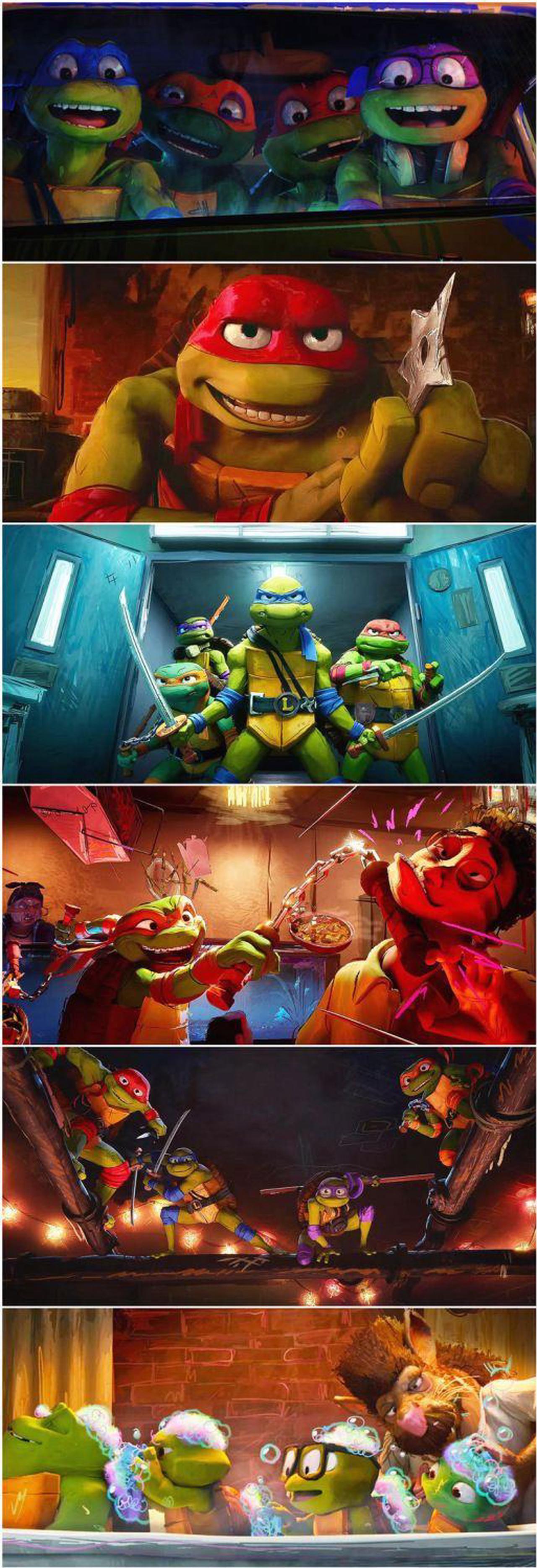 Alt view image 3 of 3 - International version Blu-ray Teenage Mutant Ninja Turtles: Mutant Mayhem(2023) English subtitles