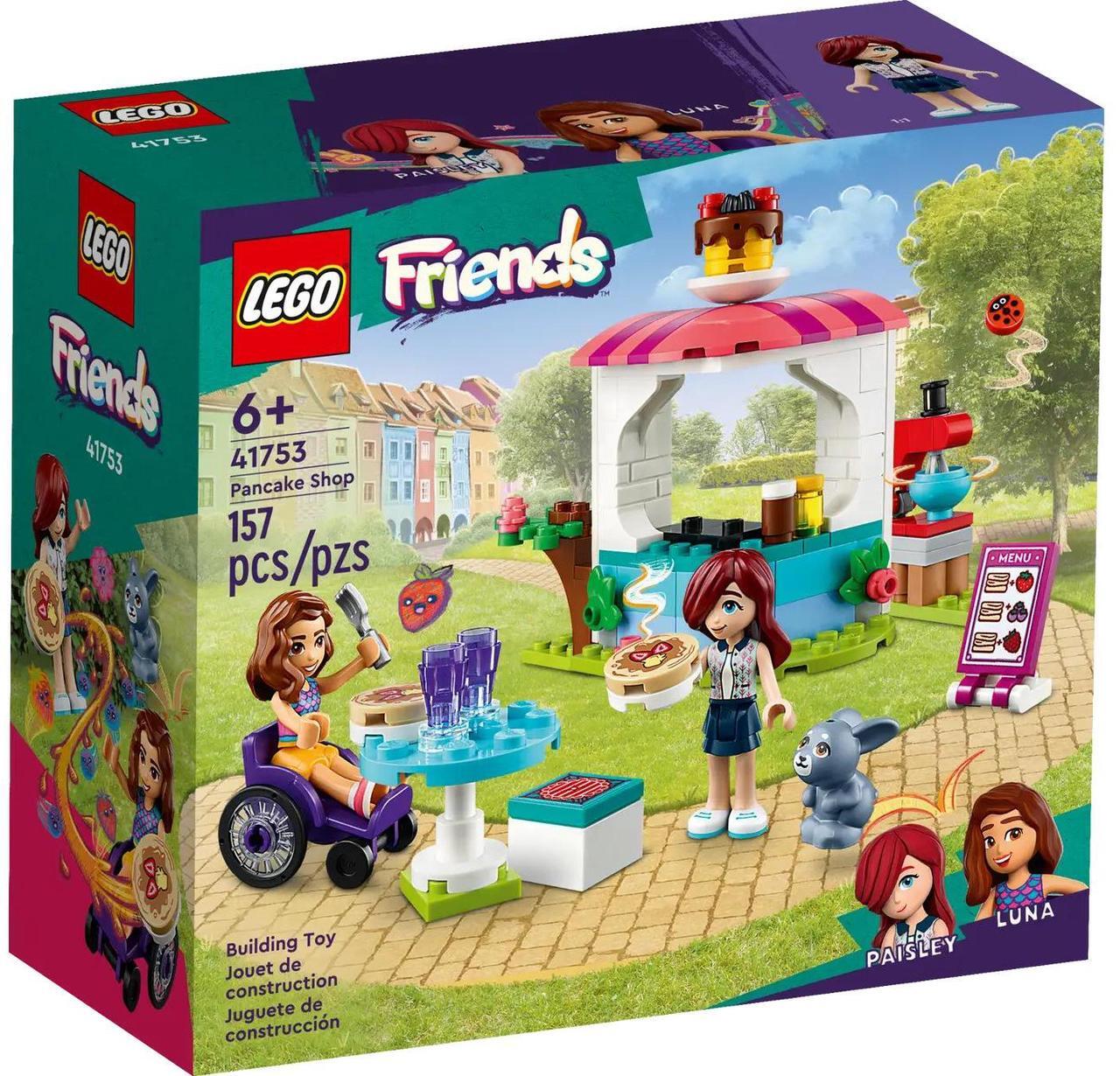 Alt view image 2 of 5 - international version Friends Series 41753 Pancake Shop Number of parts 157 Suitable for age 6+ toy building blocks