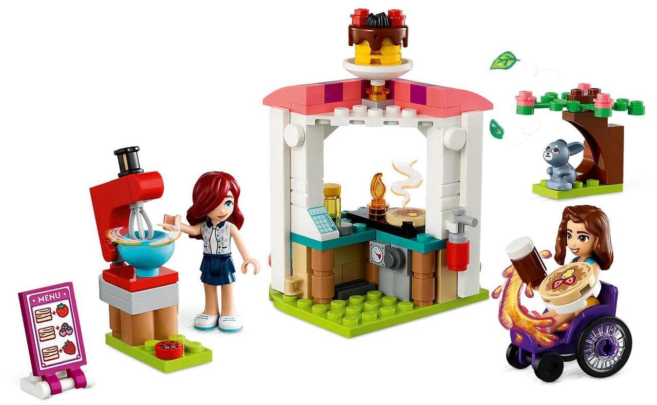 Alt view image 3 of 5 - international version Friends Series 41753 Pancake Shop Number of parts 157 Suitable for age 6+ toy building blocks