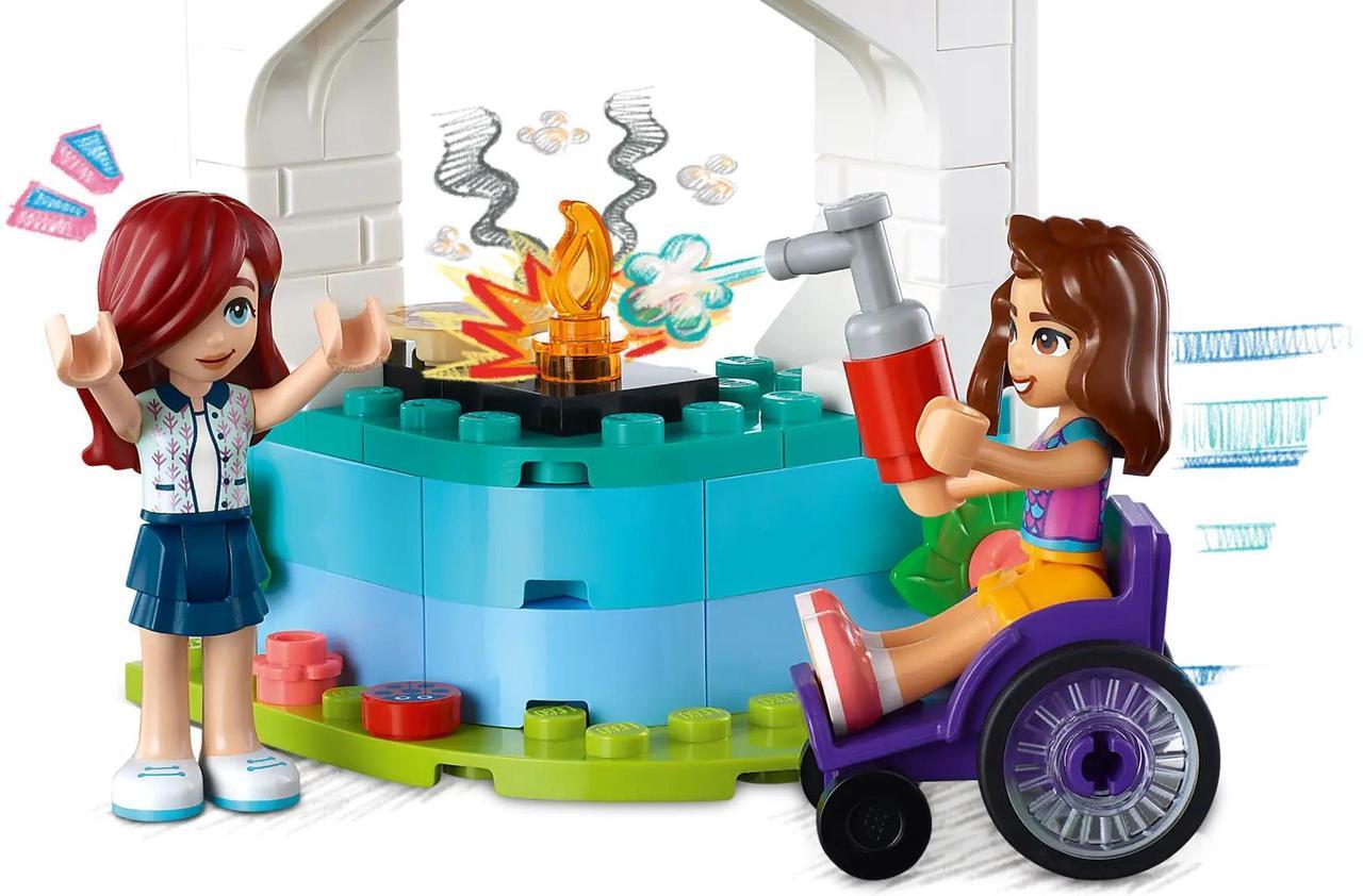 Alt view image 5 of 5 - international version Friends Series 41753 Pancake Shop Number of parts 157 Suitable for age 6+ toy building blocks