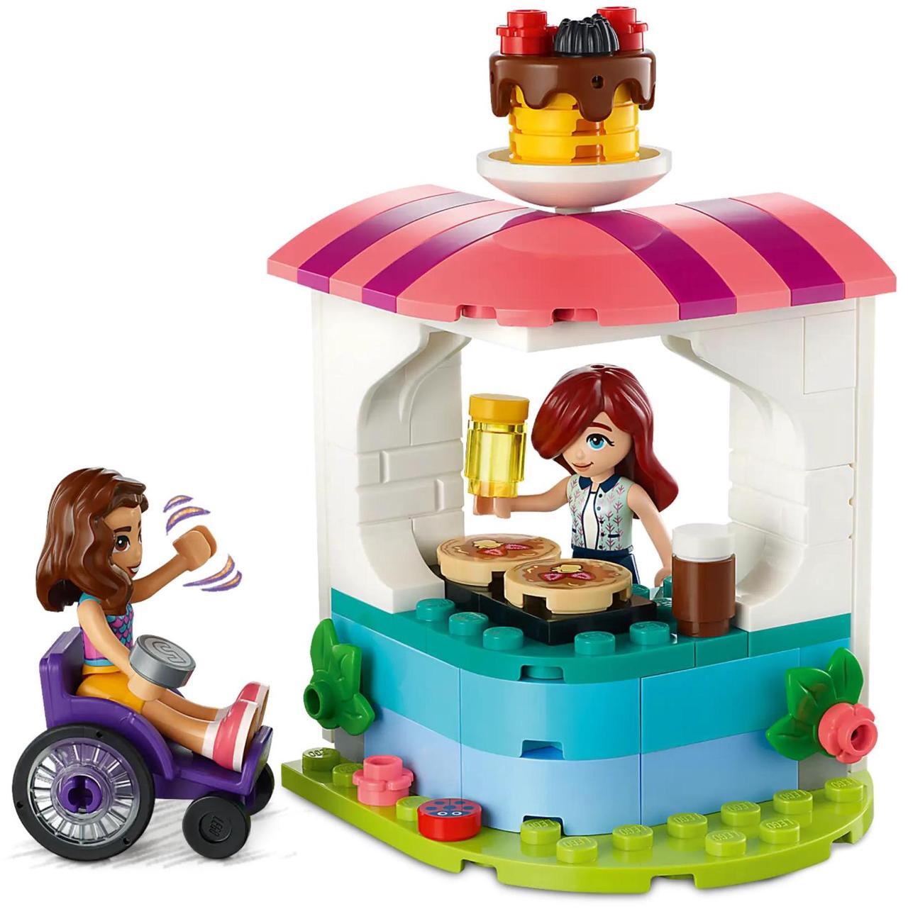 Alt view image 4 of 5 - international version Friends Series 41753 Pancake Shop Number of parts 157 Suitable for age 6+ toy building blocks