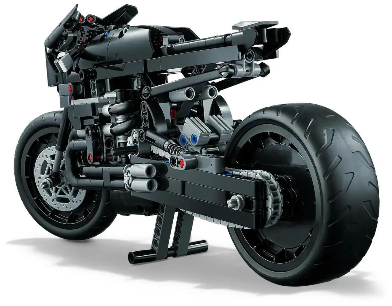 Alt view image 4 of 7 - international version Batman Series 42155 THE BATMAN  BATCYCLE Number of parts 641 Suitable for age 9+ toy building blocks