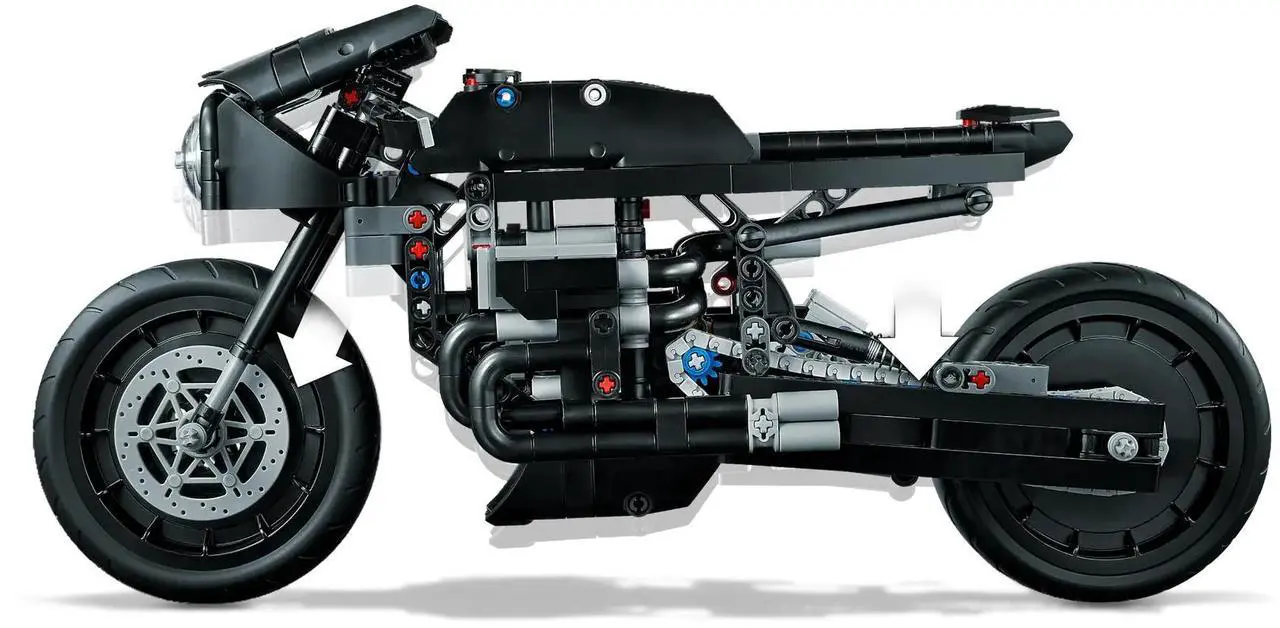 Alt view image 5 of 7 - international version Batman Series 42155 THE BATMAN  BATCYCLE Number of parts 641 Suitable for age 9+ toy building blocks