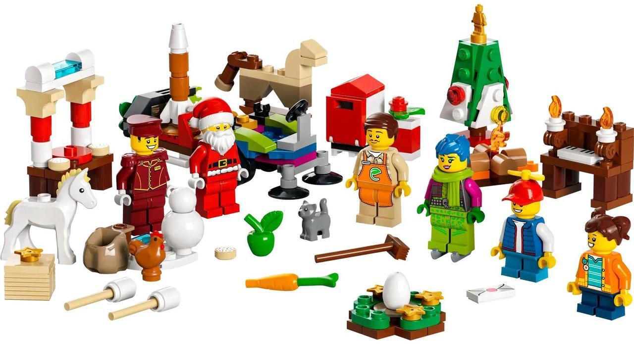 Main image of international version city Series 60352 LEGO® City Advent Calendar Number of parts 287 Suitable for age 5+ toy building blocks