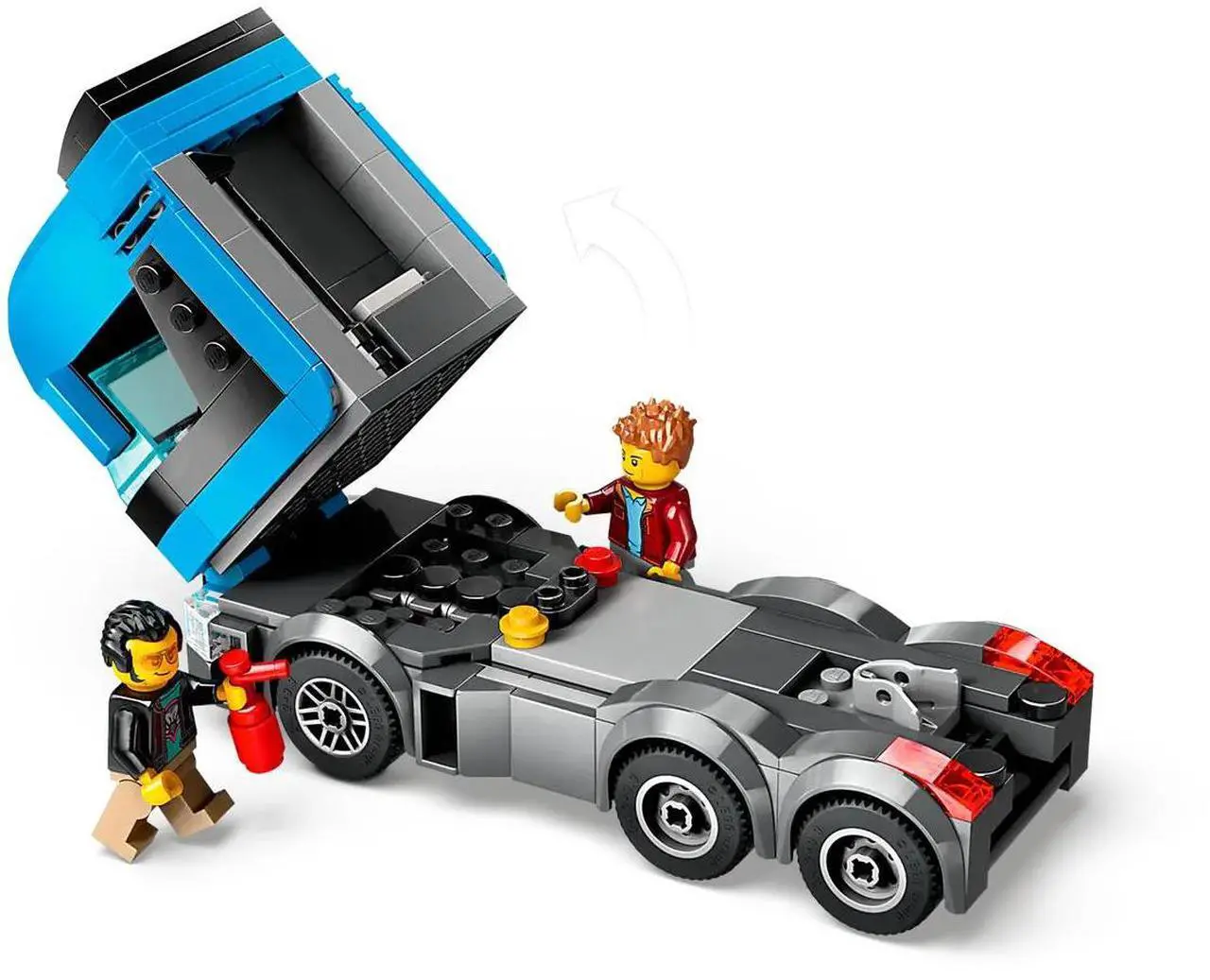 Alt view image 5 of 5 - international version city Series 60408 Car Transporter Truck with Sports Cars Number of parts 998 Suitable for age 7+ toy building blocks