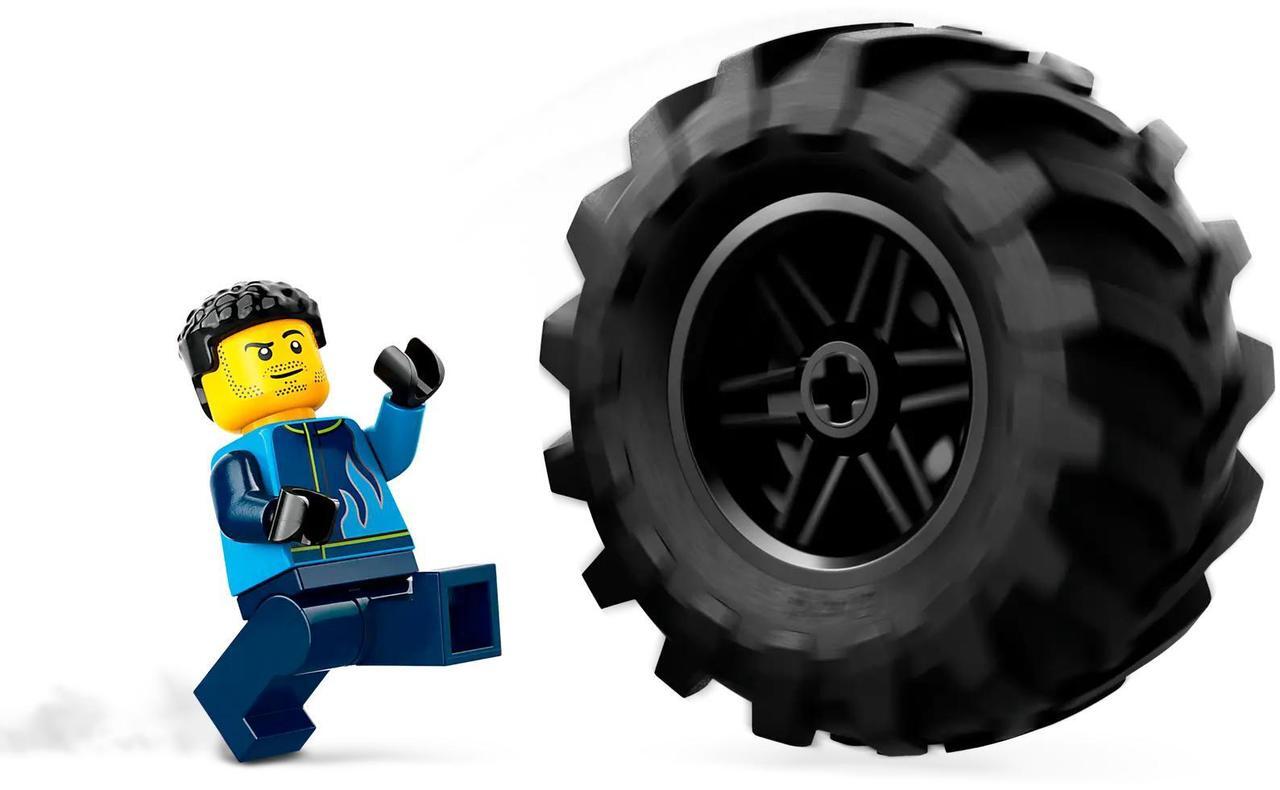 Alt view image 4 of 5 - international version city Series 60402 Blue Monster Truck Number of parts 148 Suitable for age 5+ toy building blocks