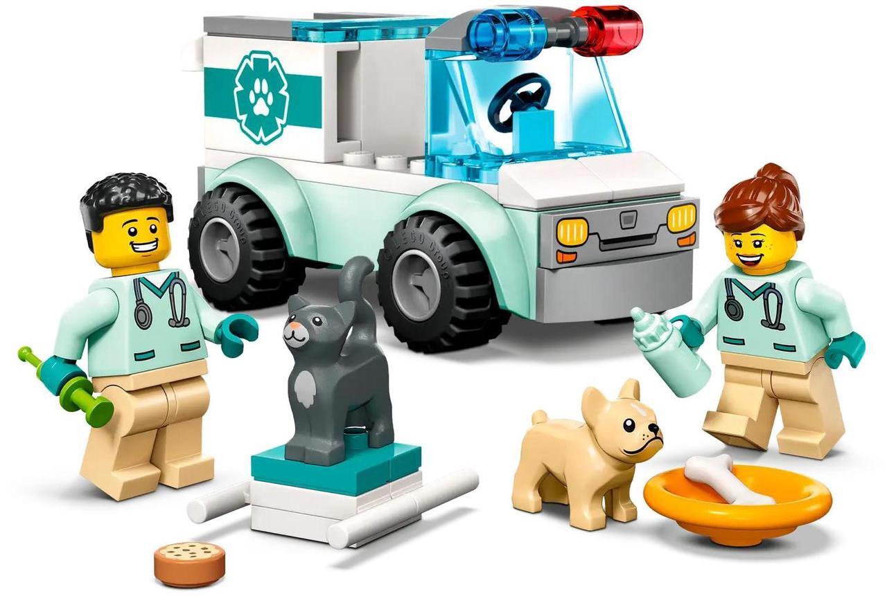 Alt view image 3 of 7 - international version city Series 60424 Jungle Explorer ATV Red Panda Mission Number of parts 92 Suitable for age 6+ toy building blocks
