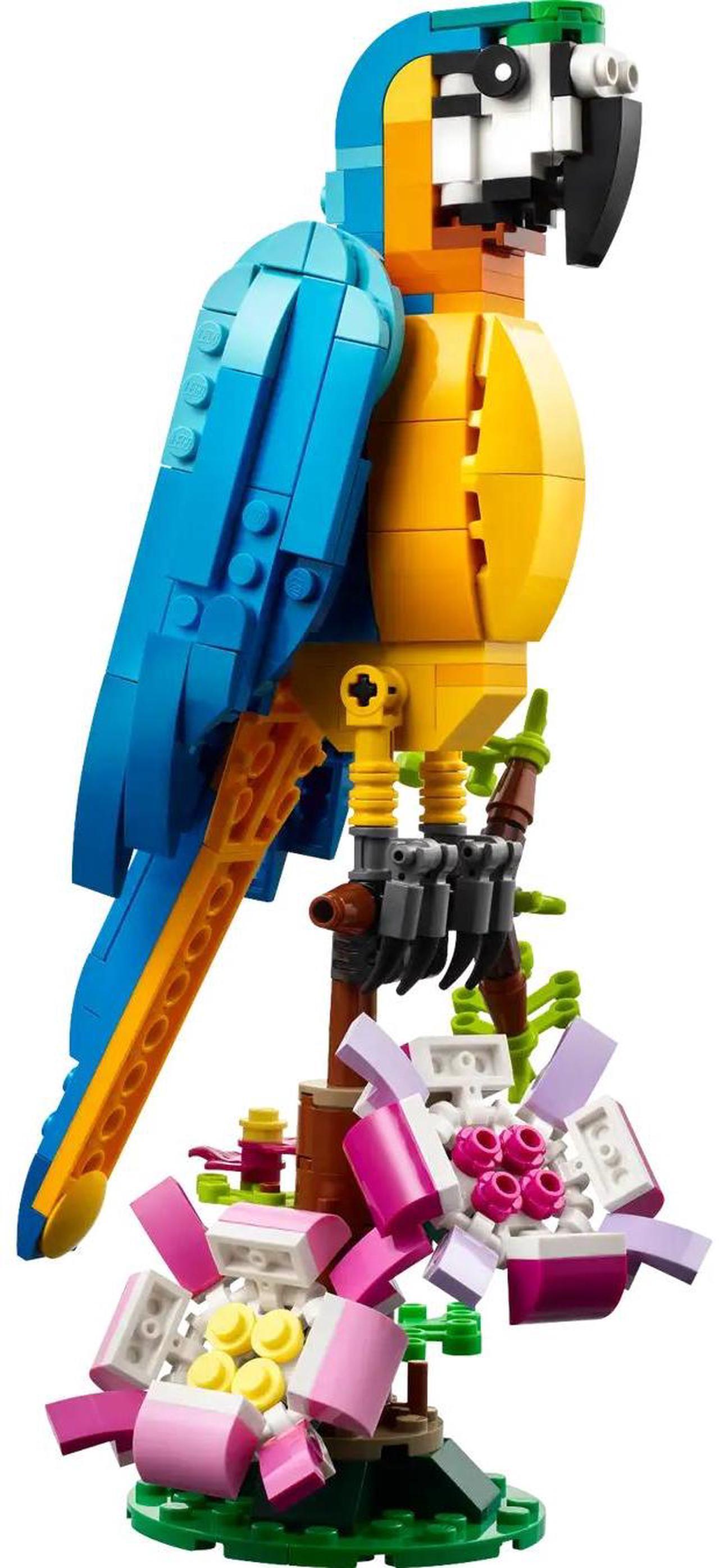 Main image of international version Creator Series 31136 Exotic Parrot Number of parts 253 Suitable for age 7+ toy building blocks