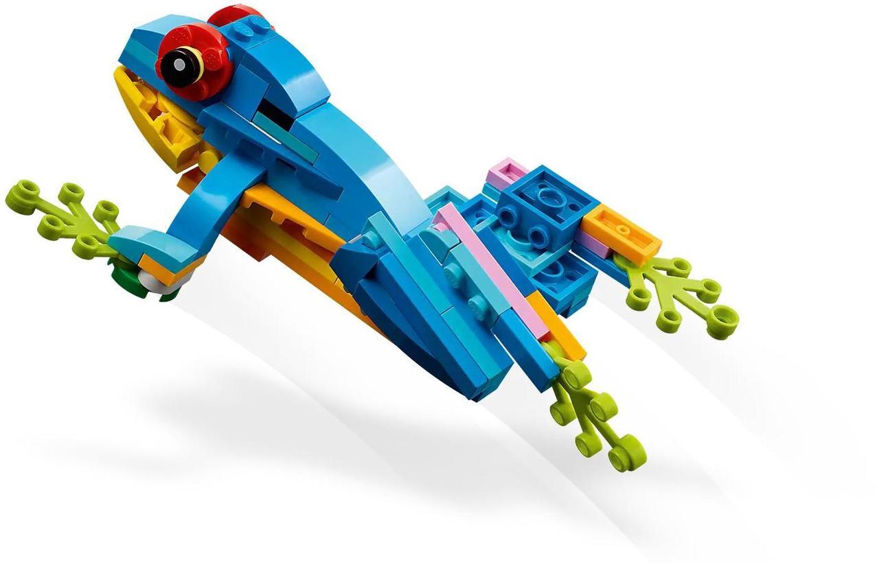 Alt view image 5 of 5 - international version Creator Series 31136 Exotic Parrot Number of parts 253 Suitable for age 7+ toy building blocks