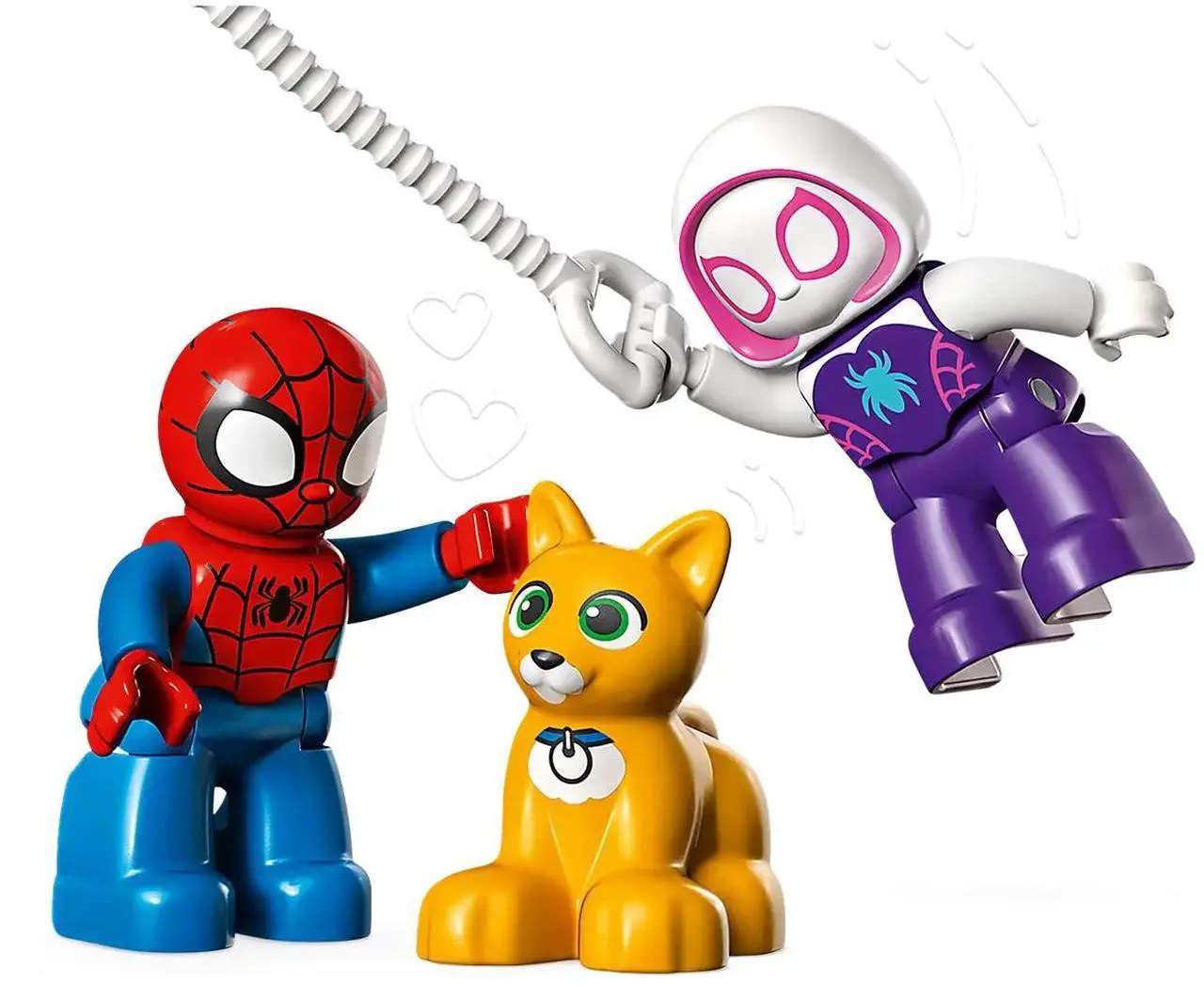 Alt view image 3 of 5 - international version duplo Series 10995 Spider-Man's House Number of parts 25 Suitable for age 2+ toy building blocks