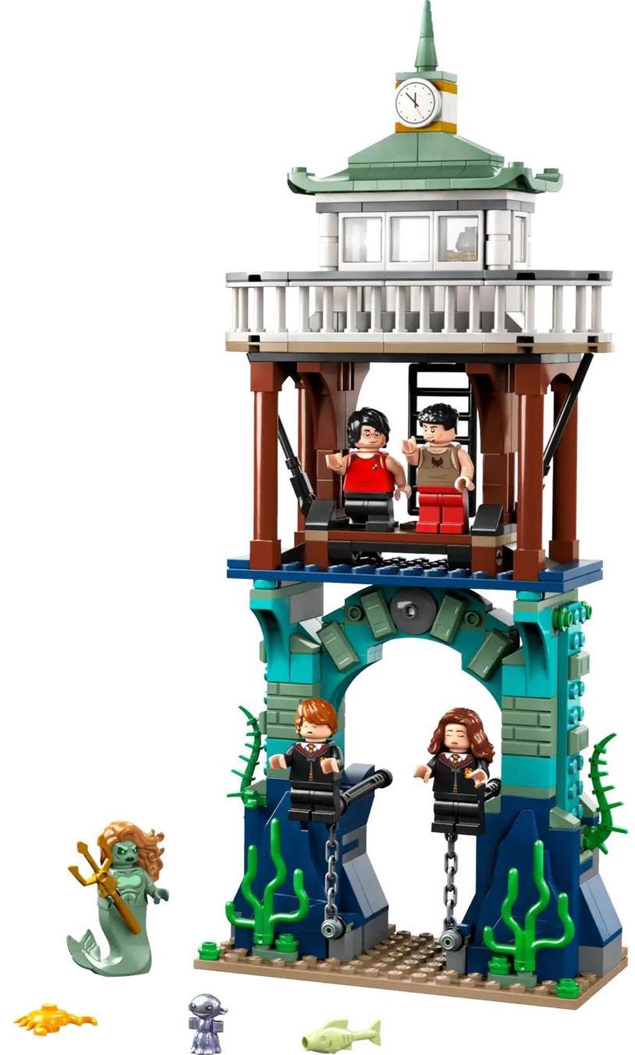 Main image of international version Harry Potter Series 76420 Triwizard Tournament: The Black Lake Number of parts 349 Suitable for age 8+ toy building blocks