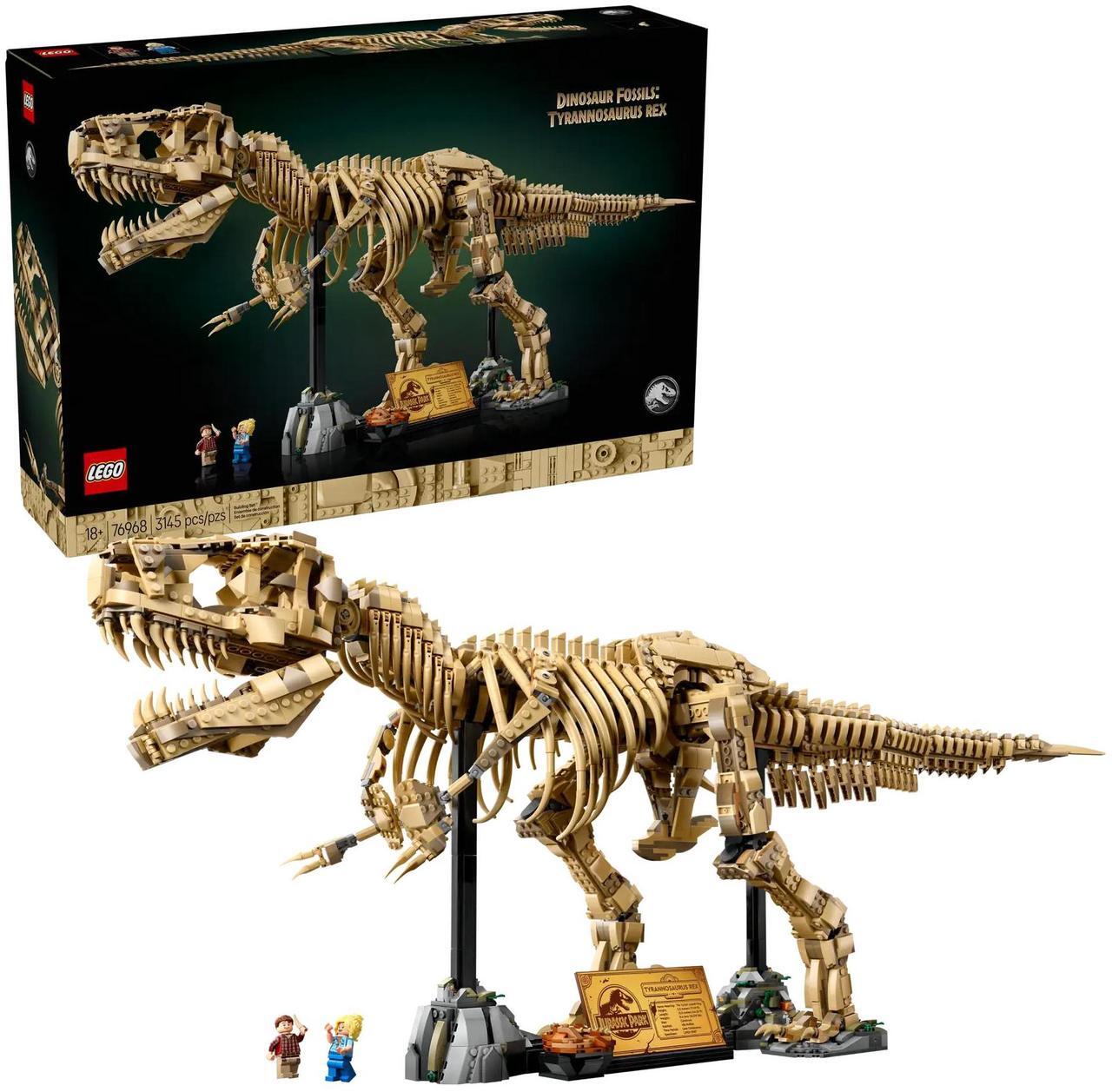 Alt view image 2 of 5 - international version jurassic world Series 76968 Dinosaur Fossils: Tyrannosaurus rex Number of parts 3145 Suitable for age 18+ toy building blocks