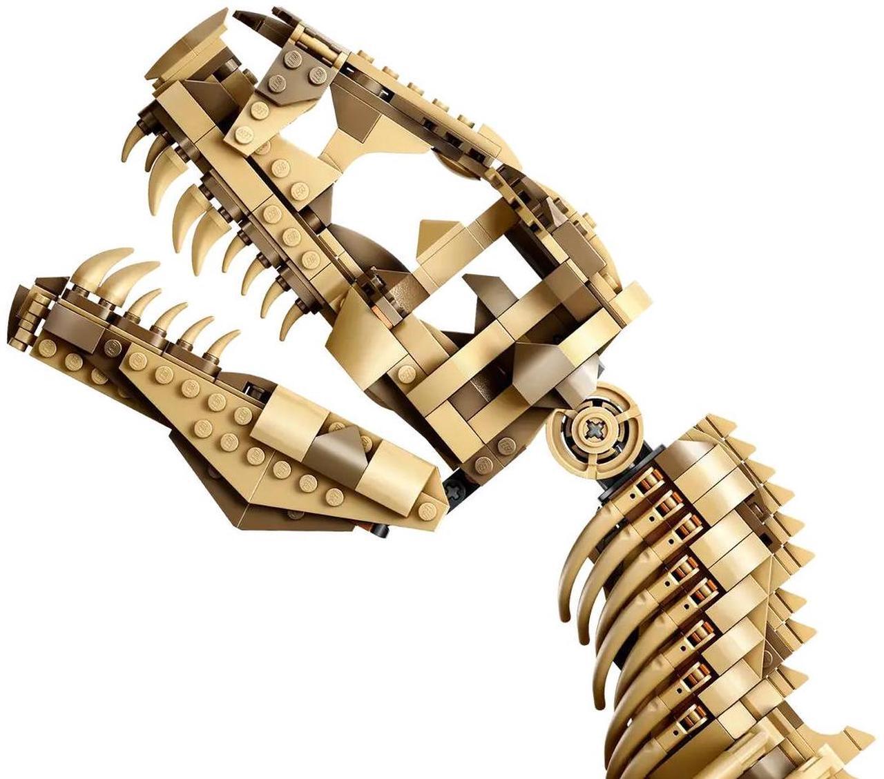 Alt view image 4 of 5 - international version jurassic world Series 76968 Dinosaur Fossils: Tyrannosaurus rex Number of parts 3145 Suitable for age 18+ toy building blocks