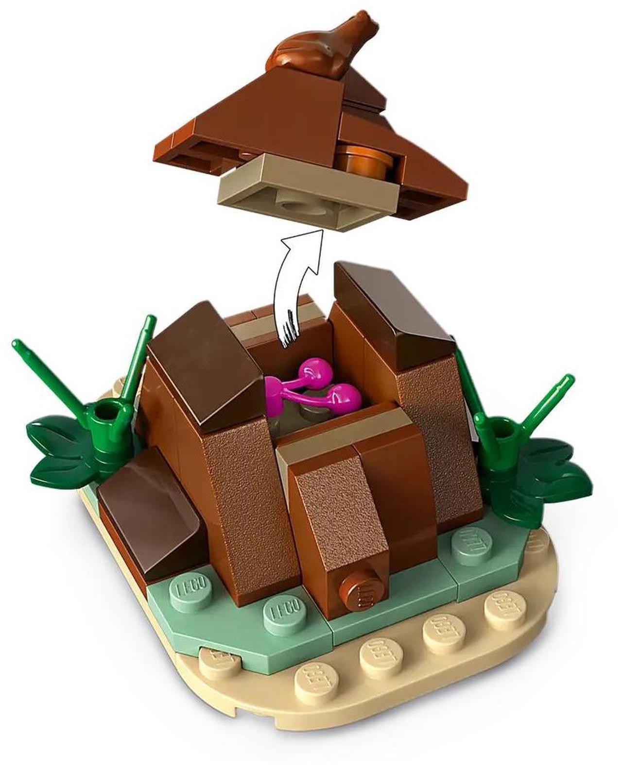 Alt view image 4 of 5 - international version jurassic world Series 76959 Triceratops Research Number of parts 281 Suitable for age 8+ toy building blocks