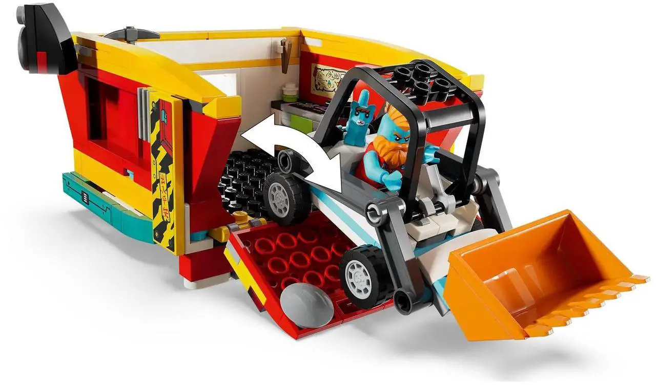 Alt view image 5 of 5 - international version monkie kid Series 80055 Monkie Kid's Team Power Truck Number of parts 712 Suitable for age 7+ toy building blocks