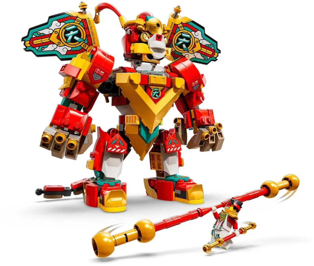 Alt view image 3 of 5 - international version monkie kid Series 80051 Monkie Kid's Mini Mech Number of parts 556 Suitable for age 8+ toy building blocks