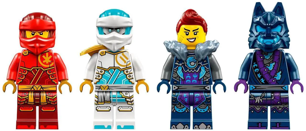 Alt view image 3 of 5 - international version ninjago Series 71808 Kai's Elemental Fire Mech Number of parts 322 Suitable for age 7+ toy building blocks
