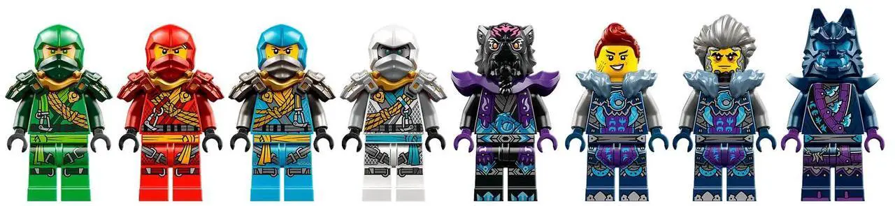 Alt view image 4 of 5 - international version ninjago Series 71813 Wolf Mask Shadow Dojo Number of parts 1190 Suitable for age 9+ toy building blocks