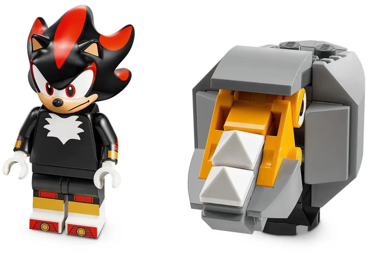 Alt view image 5 of 5 - international version sonic the hedgehog Series 76995 Shadow the Hedgehog Escape Number of parts 196 Suitable for age 8+ toy building blocks