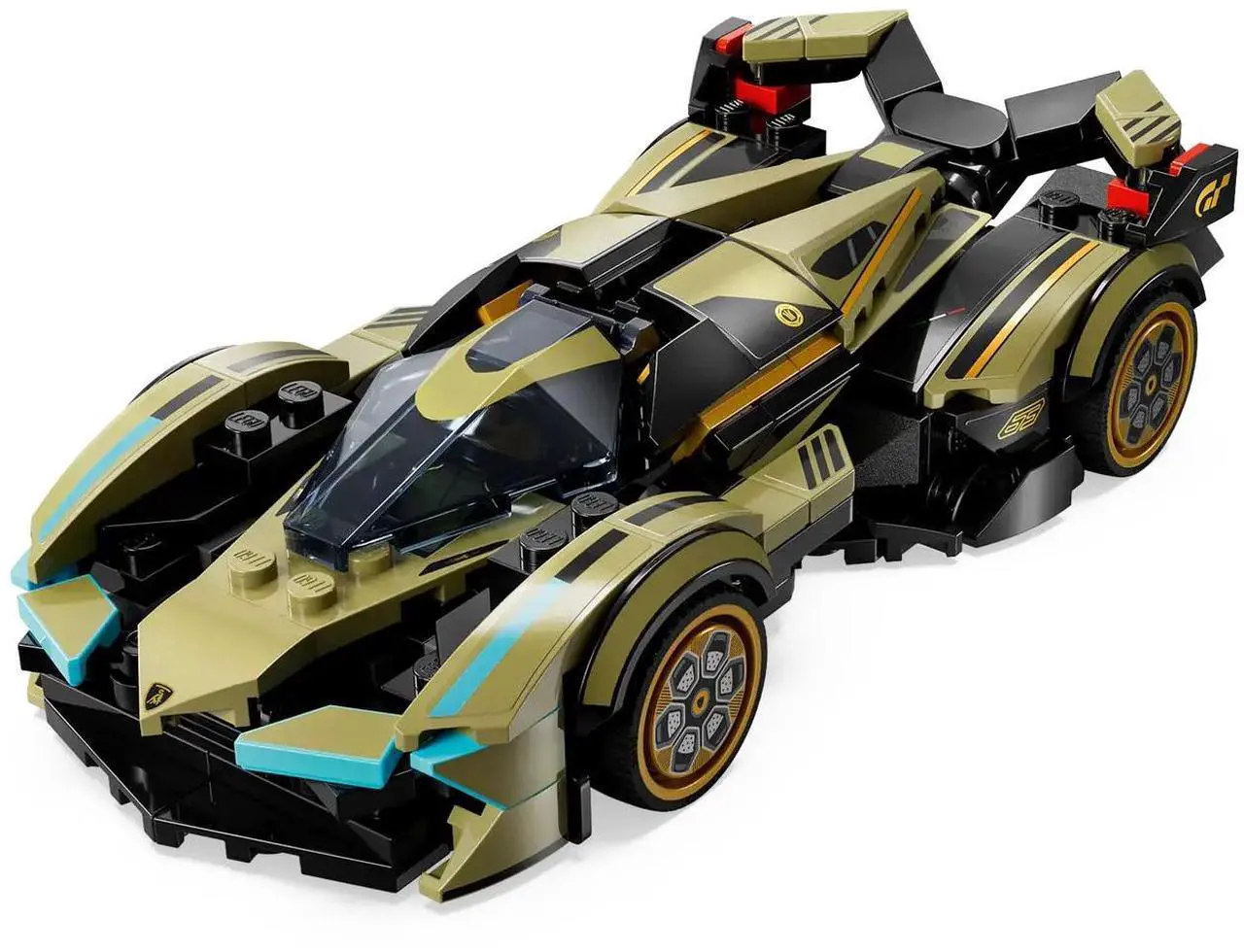Alt view image 4 of 5 - international version speed champions Series 76923 Lamborghini Lambo V12 Vision GT Super Car Number of parts 230 Suitable for age 10+ toy building blocks