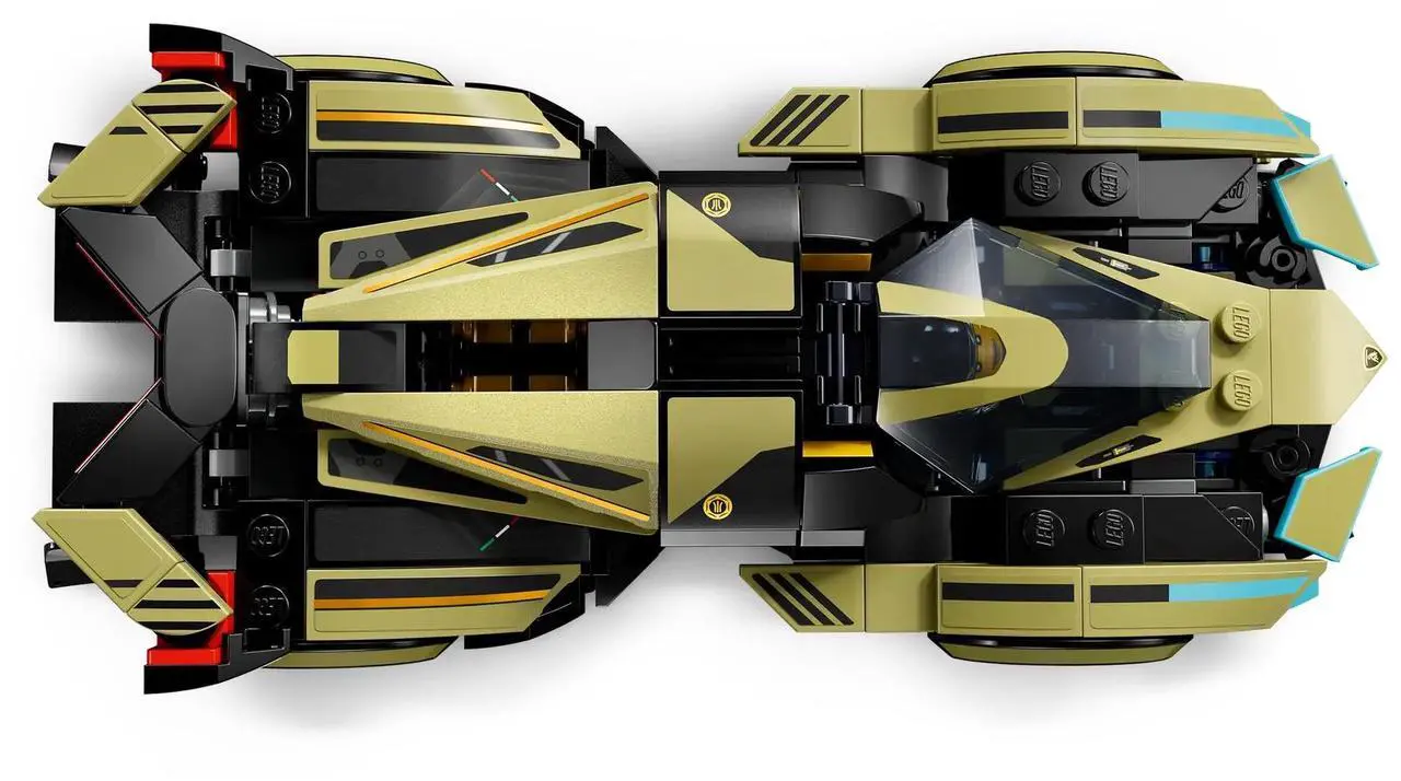 Alt view image 5 of 5 - international version speed champions Series 76923 Lamborghini Lambo V12 Vision GT Super Car Number of parts 230 Suitable for age 10+ toy building blocks