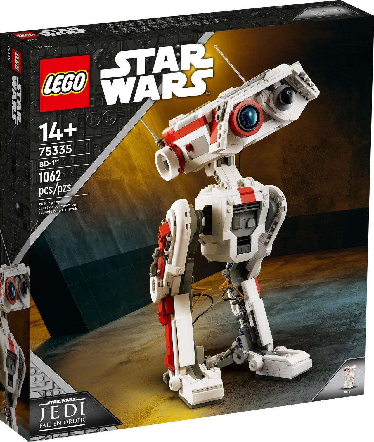 Alt view image 2 of 5 - international version star wars Series 75335 BD-1 Number of parts 1062 Suitable for age 14+ toy building blocks