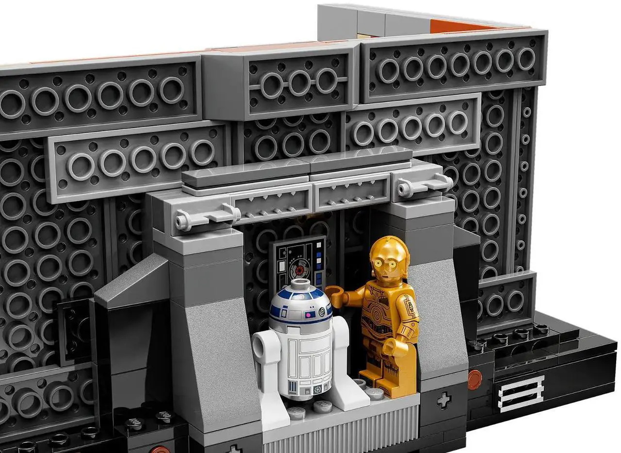 Alt view image 5 of 5 - international version star wars Series 75339 Death Star Trash Compactor Diorama Number of parts 802 Suitable for age 18+ toy building blocks