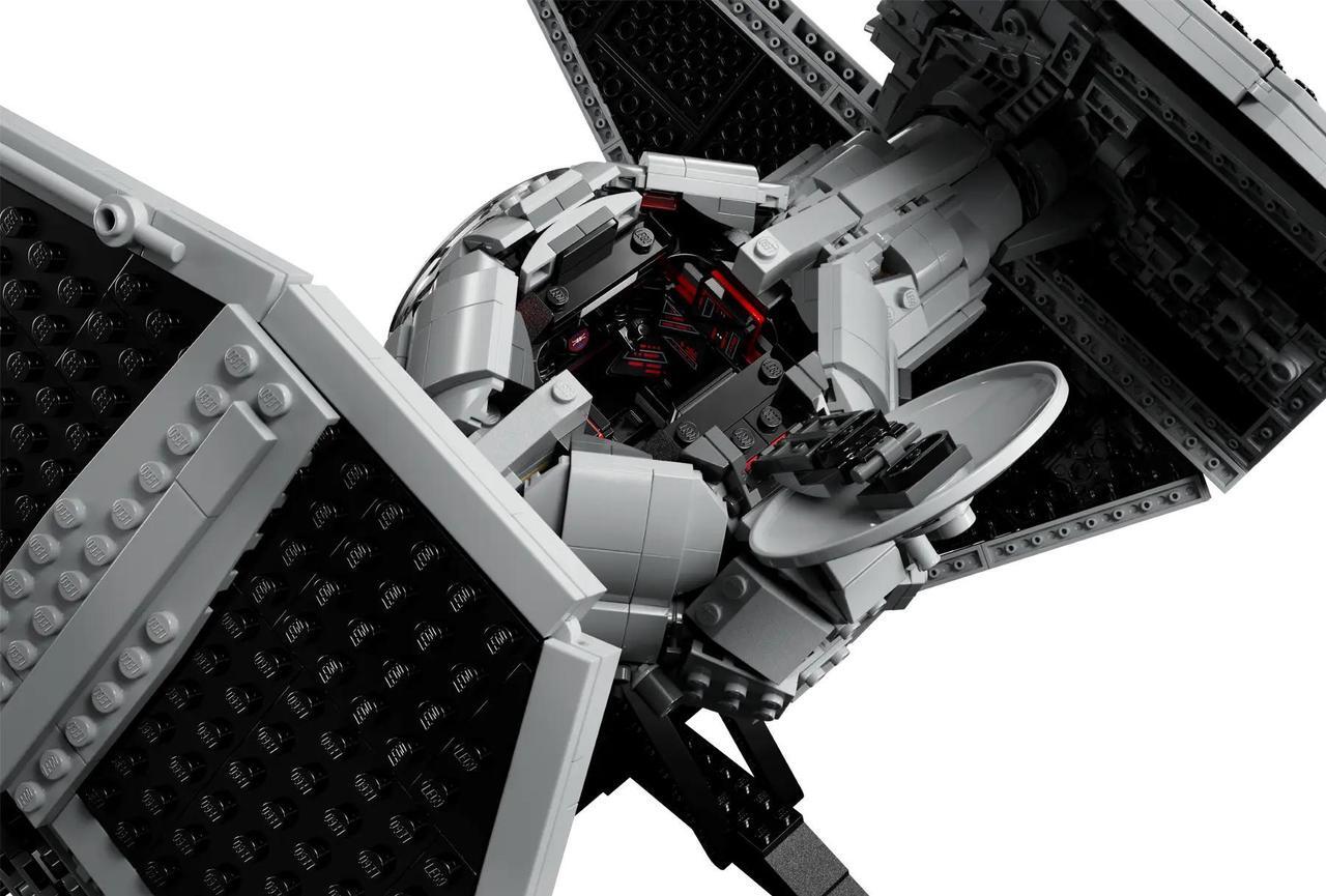 Alt view image 4 of 5 - international version star wars Series 75382 TIE Interceptor Number of parts 1931 Suitable for age 18+ toy building blocks