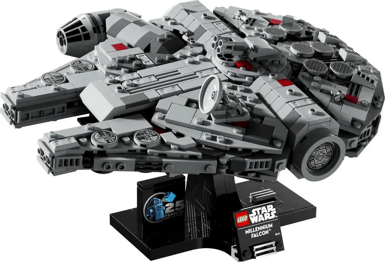 Main image of international version star wars Series 75375 Millennium Falcon Number of parts 921 Suitable for age 18+ toy building blocks