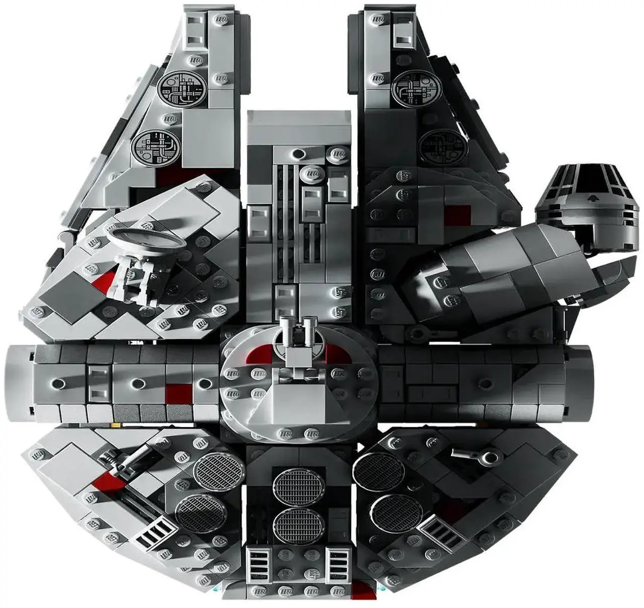 Alt view image 3 of 5 - international version star wars Series 75375 Millennium Falcon Number of parts 921 Suitable for age 18+ toy building blocks