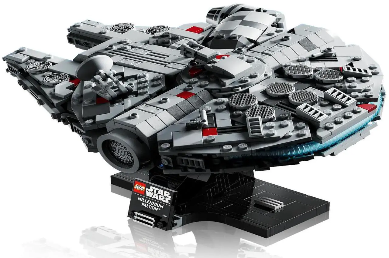 Alt view image 4 of 5 - international version star wars Series 75375 Millennium Falcon Number of parts 921 Suitable for age 18+ toy building blocks