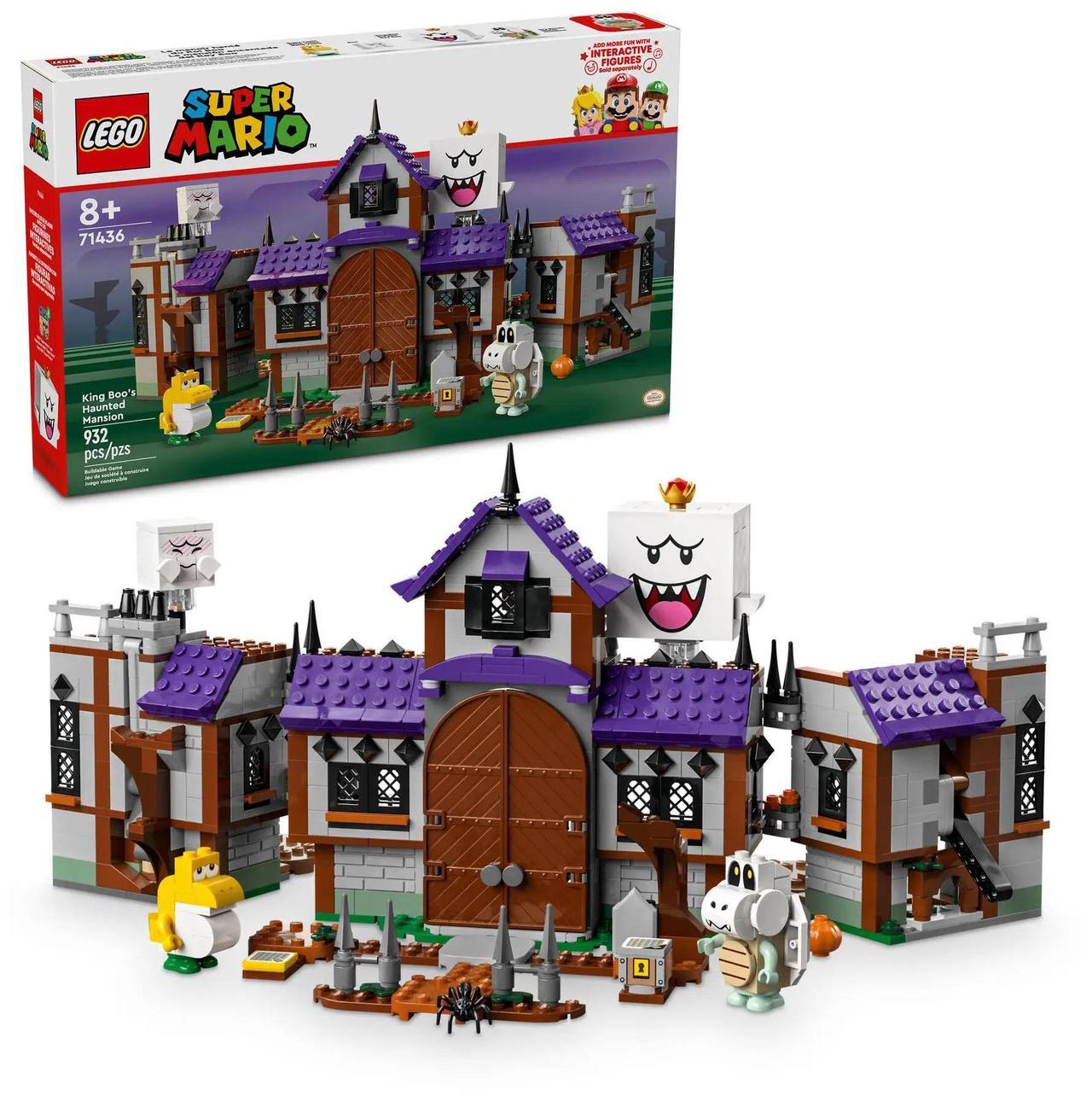 Alt view image 2 of 5 - international version super mario Series 71436 King Boo's Haunted Mansion Number of parts 932 Suitable for age 8+ toy building blocks