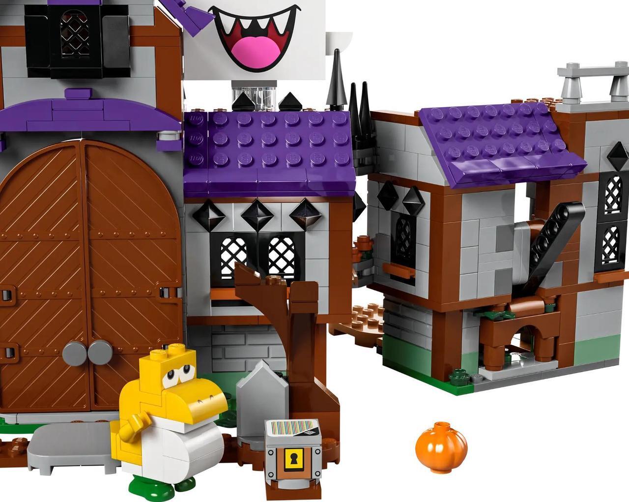 Alt view image 4 of 5 - international version super mario Series 71436 King Boo's Haunted Mansion Number of parts 932 Suitable for age 8+ toy building blocks