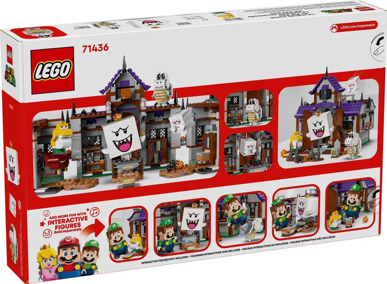 Alt view image 5 of 5 - international version super mario Series 71436 King Boo's Haunted Mansion Number of parts 932 Suitable for age 8+ toy building blocks